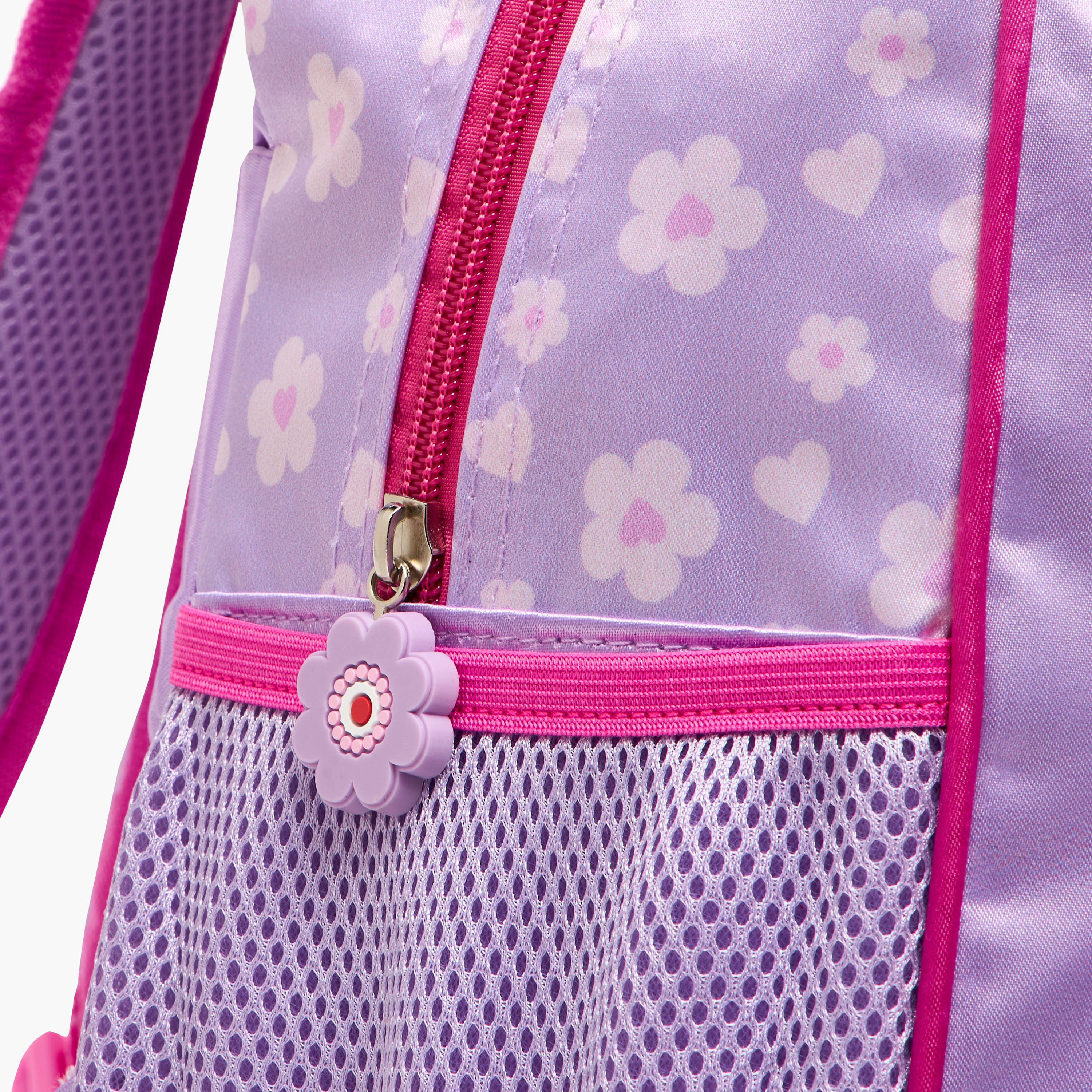 Disney Minnie Mouse Print Trolley Backpack with Retractable Handle - 13 inches-school-bagsandbackpacks-trolleybags-image-10