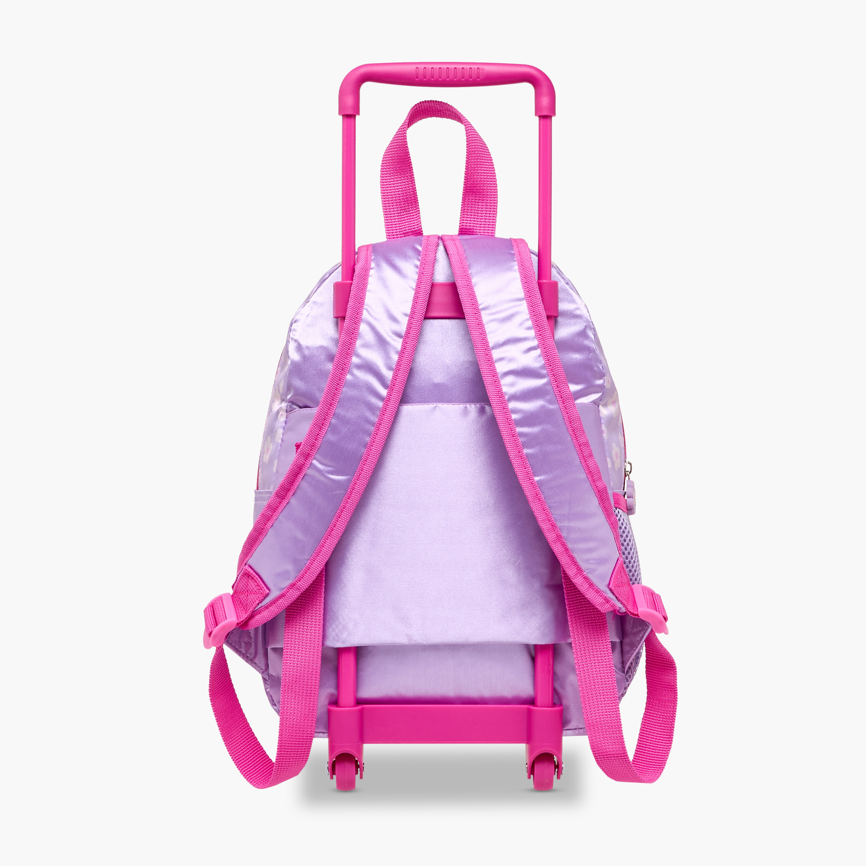 Disney Minnie Mouse Print Trolley Backpack with Retractable Handle - 13 inches-school-bagsandbackpacks-trolleybags-image-6