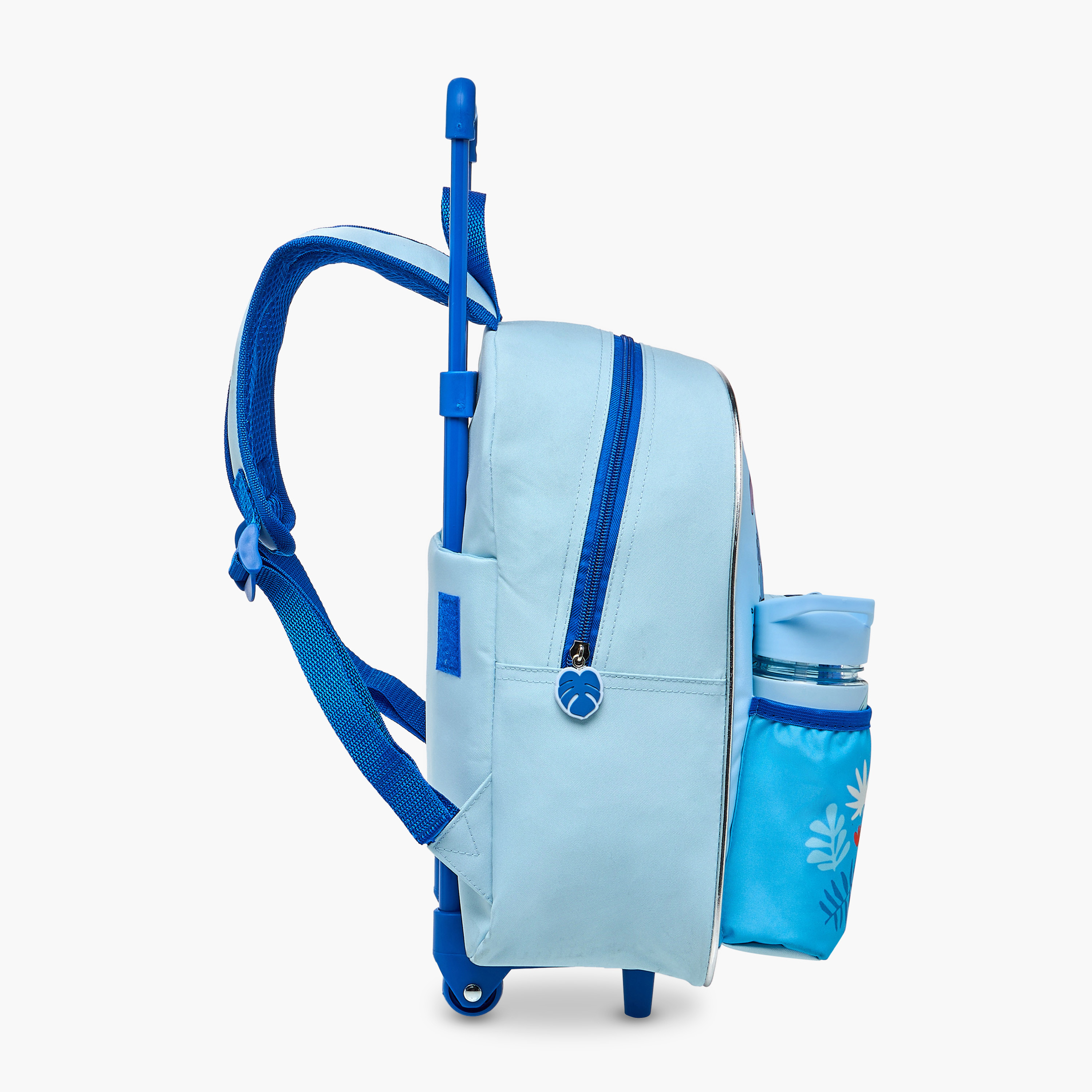 Disney Stitch Trolley Bag for Boys 5-8 Years with Retractable Handle -school-bagsandbackpacks-trolleybags-image-6