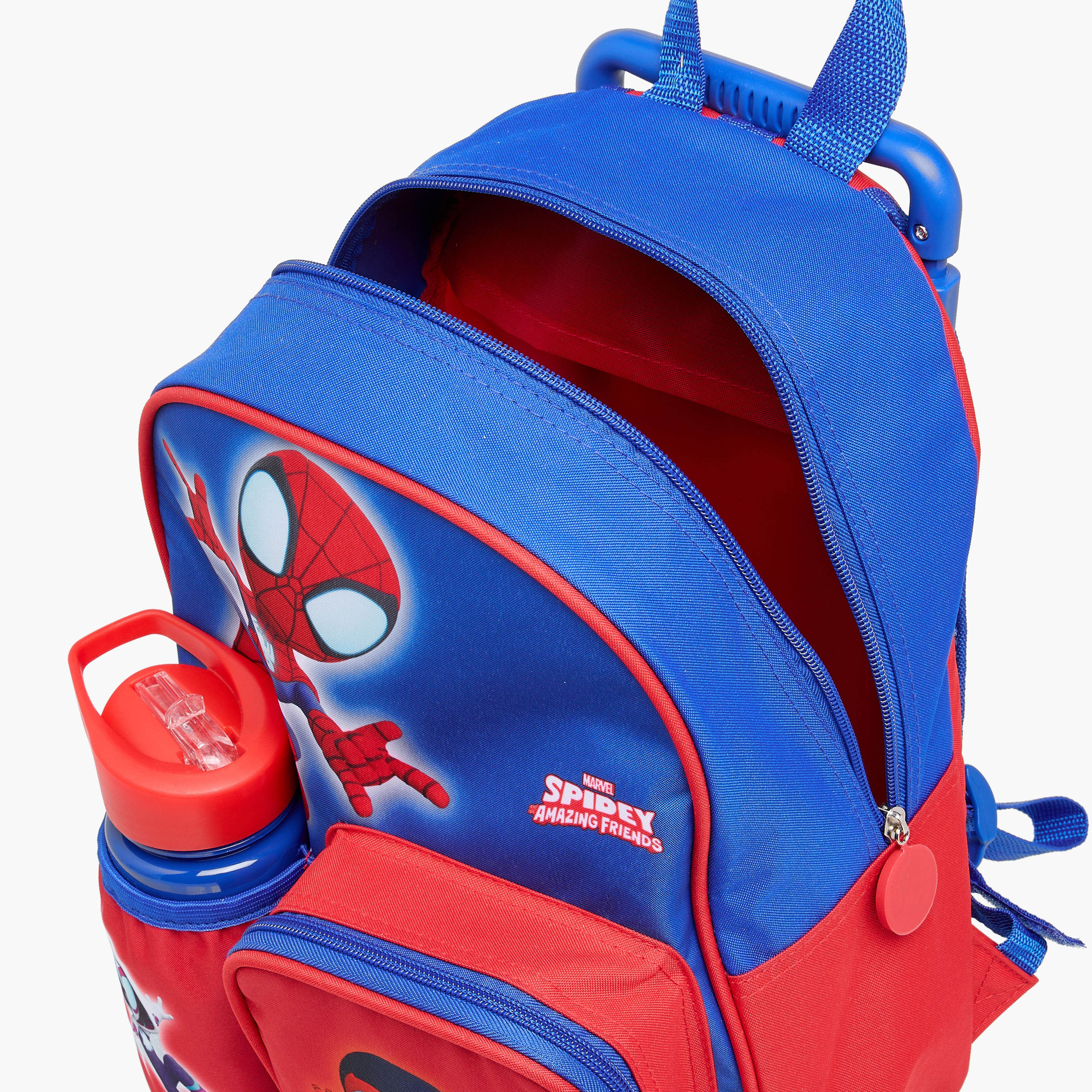 Marvel Spider-Man 3-Piece School Trolley Bag Set for Boys 5-8 Years with Lunch Bag and Pencil Pouch -school-bagsandbackpacks-trolleybags-image-15