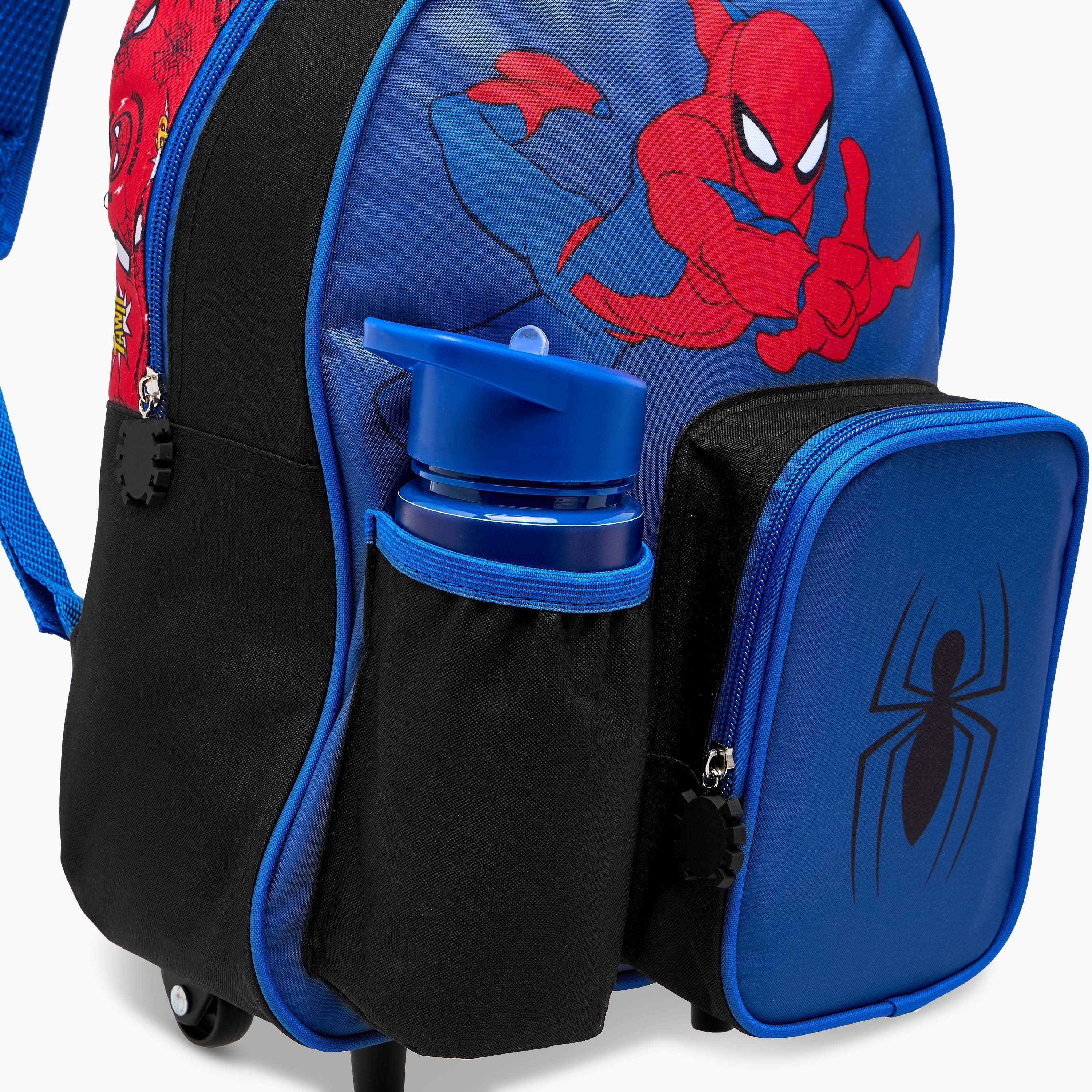 Marvel Spider-Man Trolley Bag for Boys 5-8 Years with Retractable Handle -school-bagsandbackpacks-trolleybags-image-13