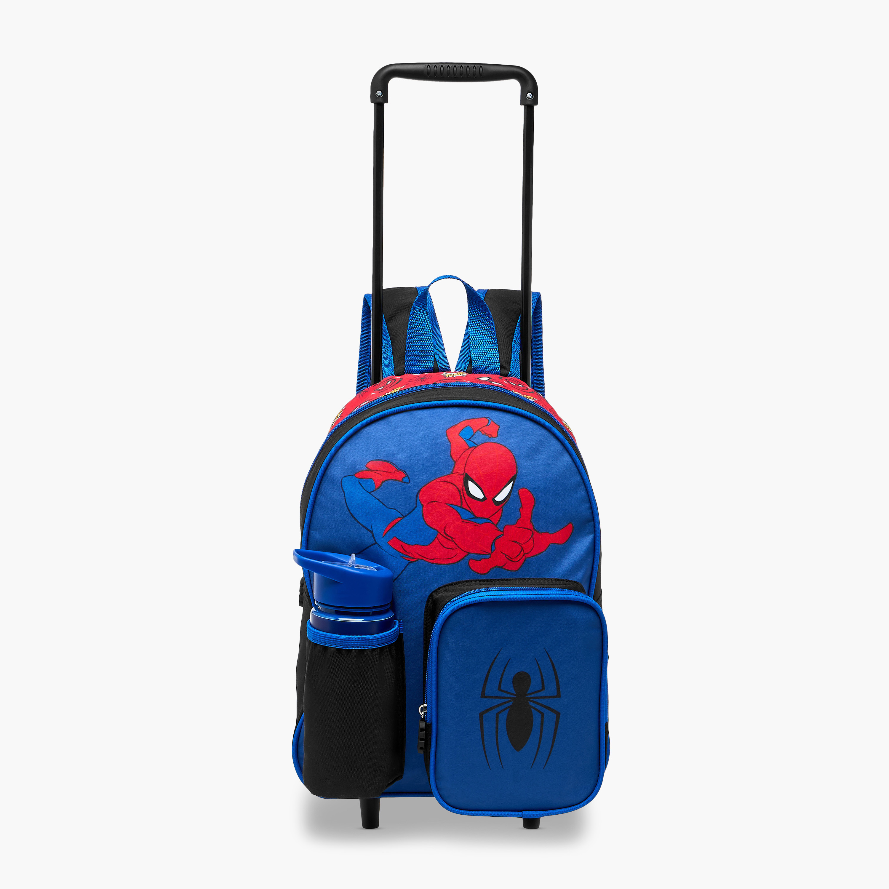 Marvel Spider-Man Trolley Bag for Boys 5-8 Years with Retractable Handle -school-bagsandbackpacks-trolleybags-image-10