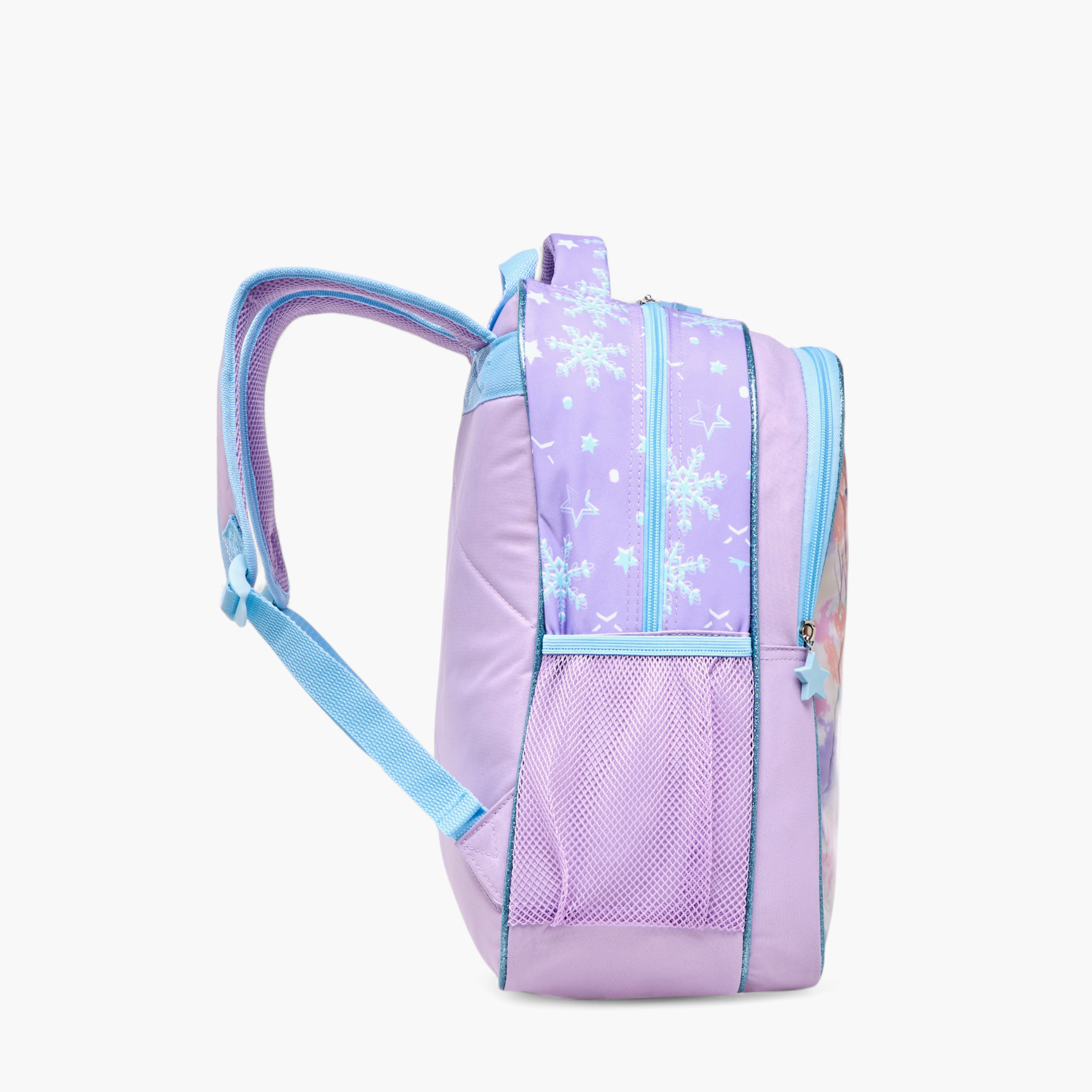 طقم شنطة ظهر بطبعات إلسا 5 قطع من ديزني  - 16 بوصة-school-bagsandbackpacks-sets-image-7