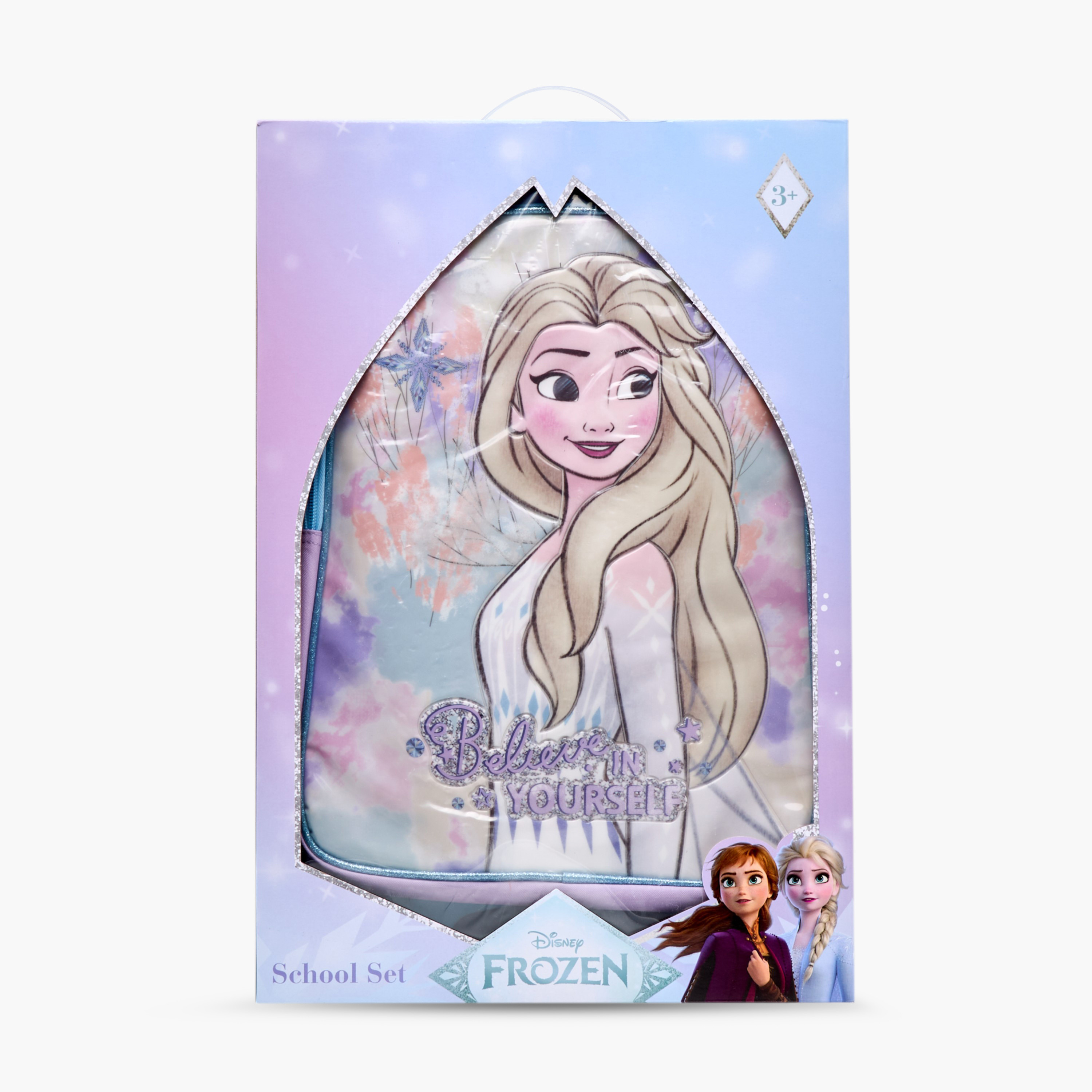 Disney Elsa Print 5-Piece Trolley Backpack Set -16 inches-school-bagsandbackpacks-trolleybags-image-29