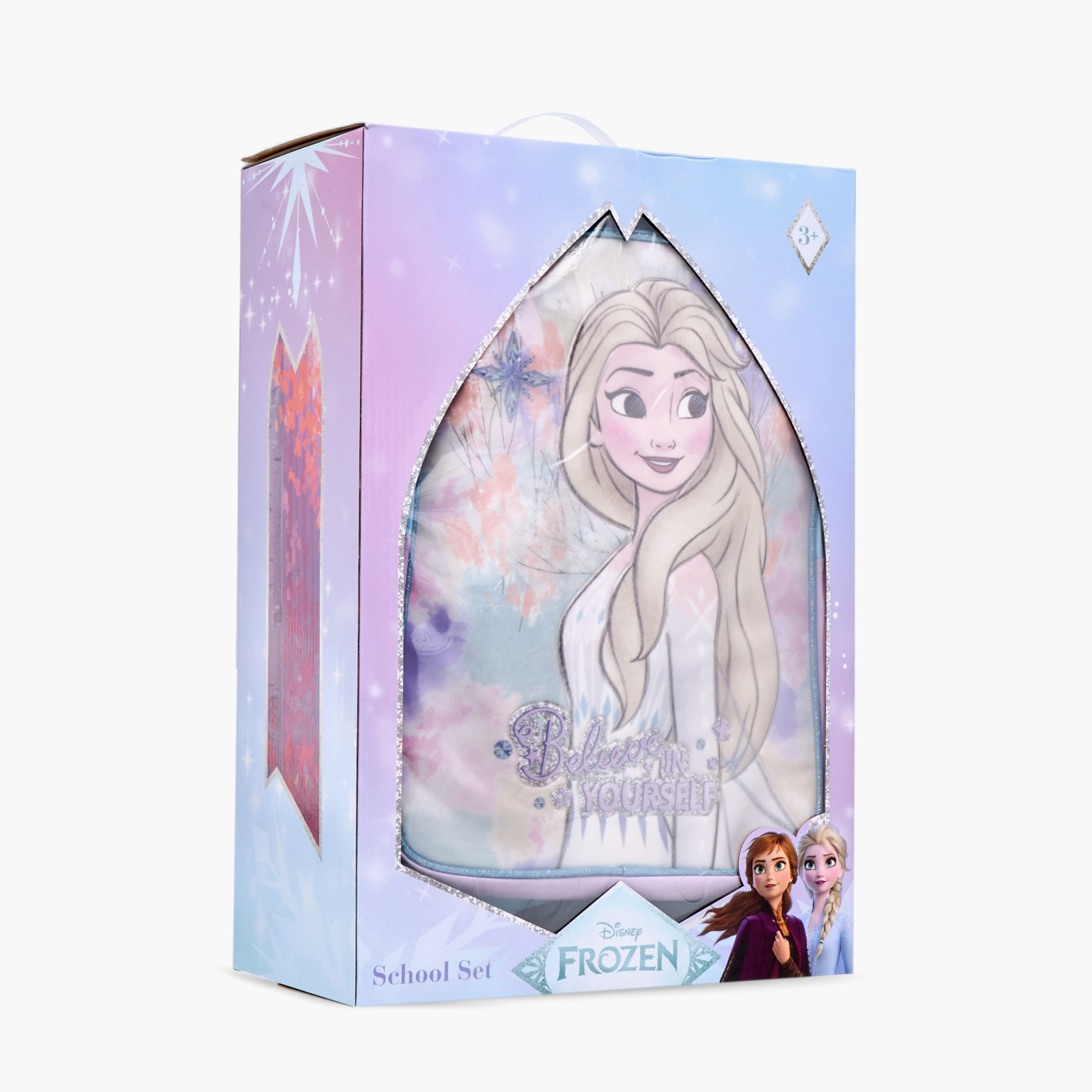 Disney Elsa Print 5-Piece Trolley Backpack Set -16 inches-school-bagsandbackpacks-trolleybags-image-30