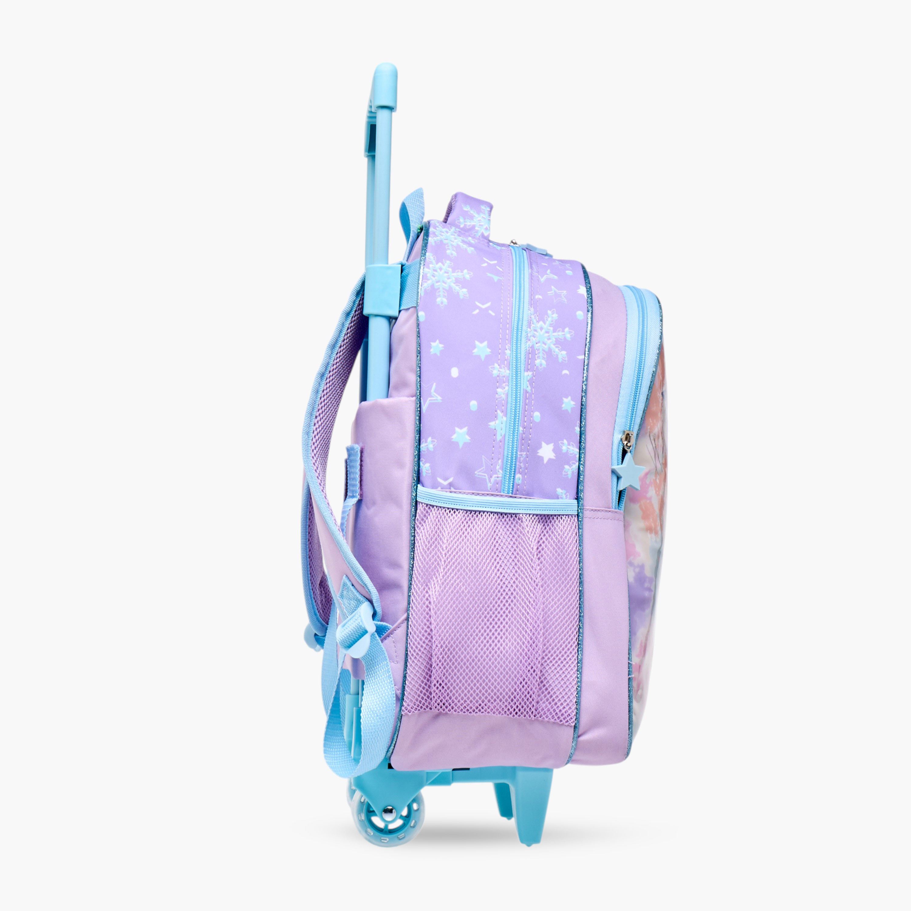 Disney Elsa Print 5-Piece Trolley Backpack Set -16 inches-school-bagsandbackpacks-trolleybags-image-6