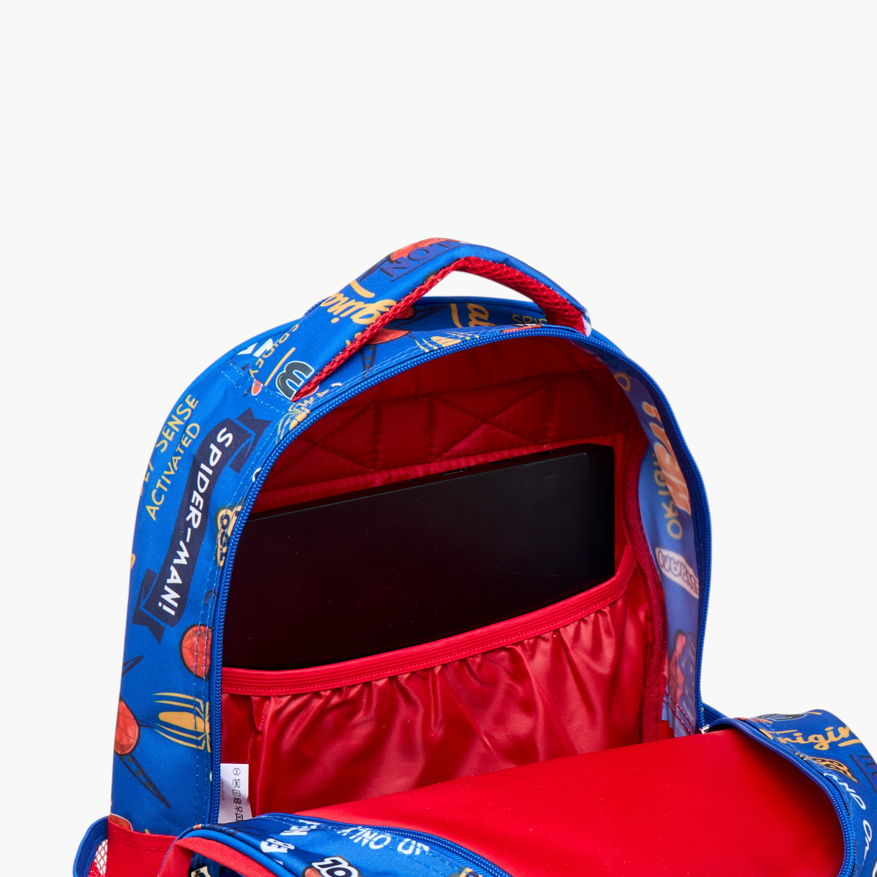 Spider-Man Print 5-Piece Backpack Set -16 inches-school-bagsandbackpacks-backpacks-image-12