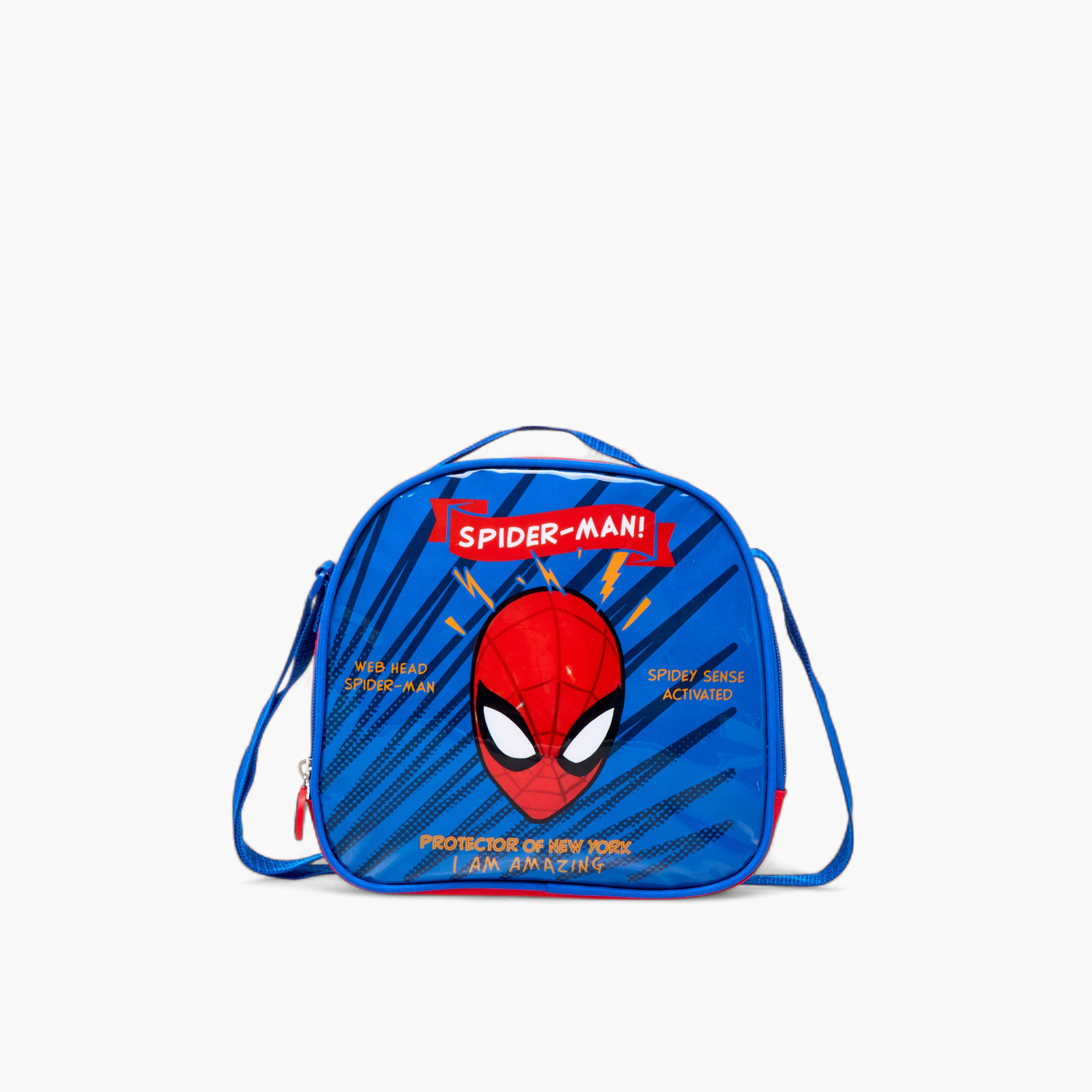 Spider-Man Print 5-Piece Backpack Set -16 inches-school-bagsandbackpacks-backpacks-image-21