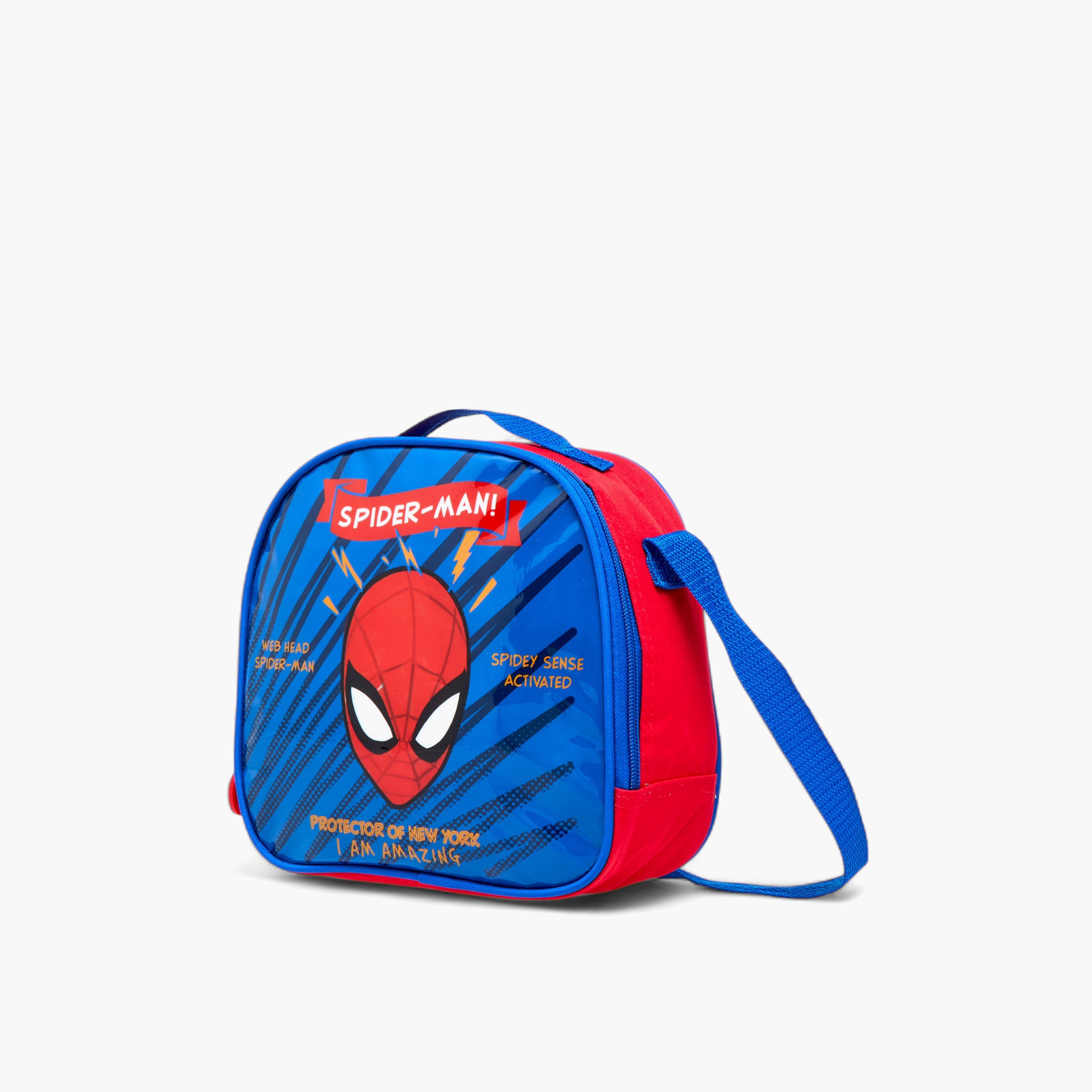 Spider-Man Print 5-Piece Backpack Set -16 inches-school-bagsandbackpacks-backpacks-image-22