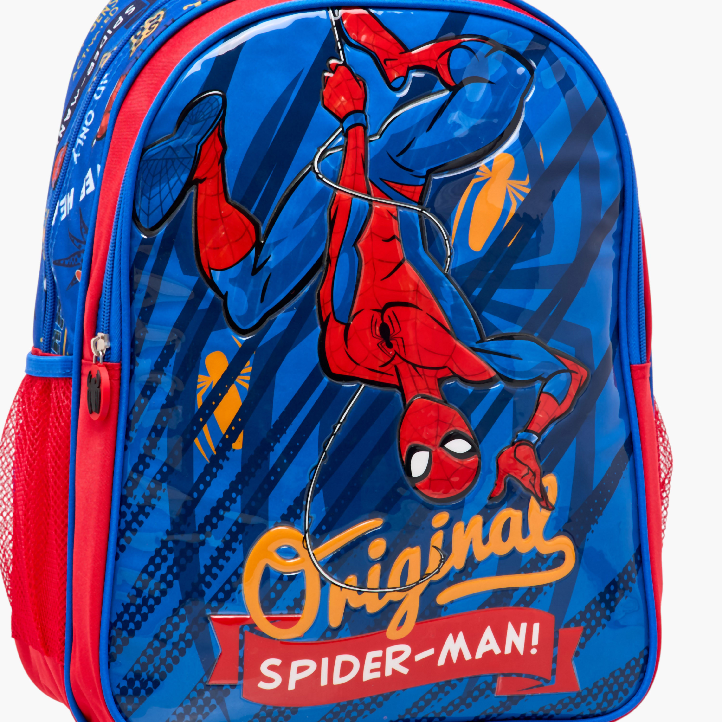 Spider-Man Print 5-Piece Backpack Set -16 inches-school-bagsandbackpacks-backpacks-image-9