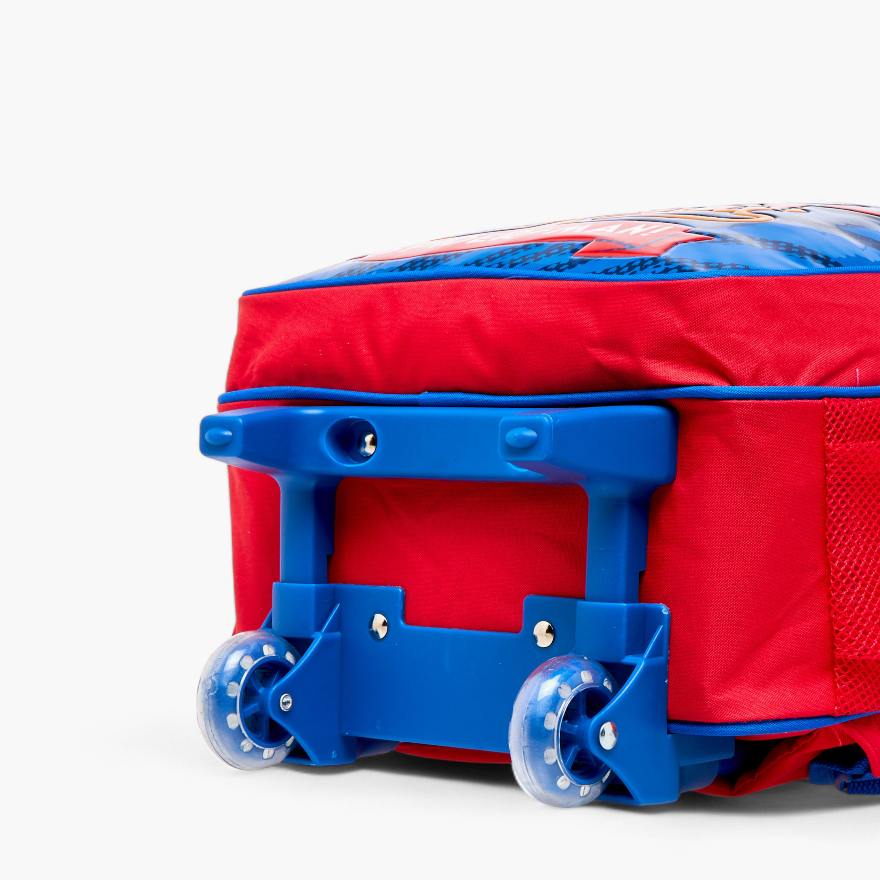 طقم شنطة ترولي 5 قطع بطبعات سبايدر مان - 16 بوصة-school-bagsandbackpacks-trolleybags-image-14