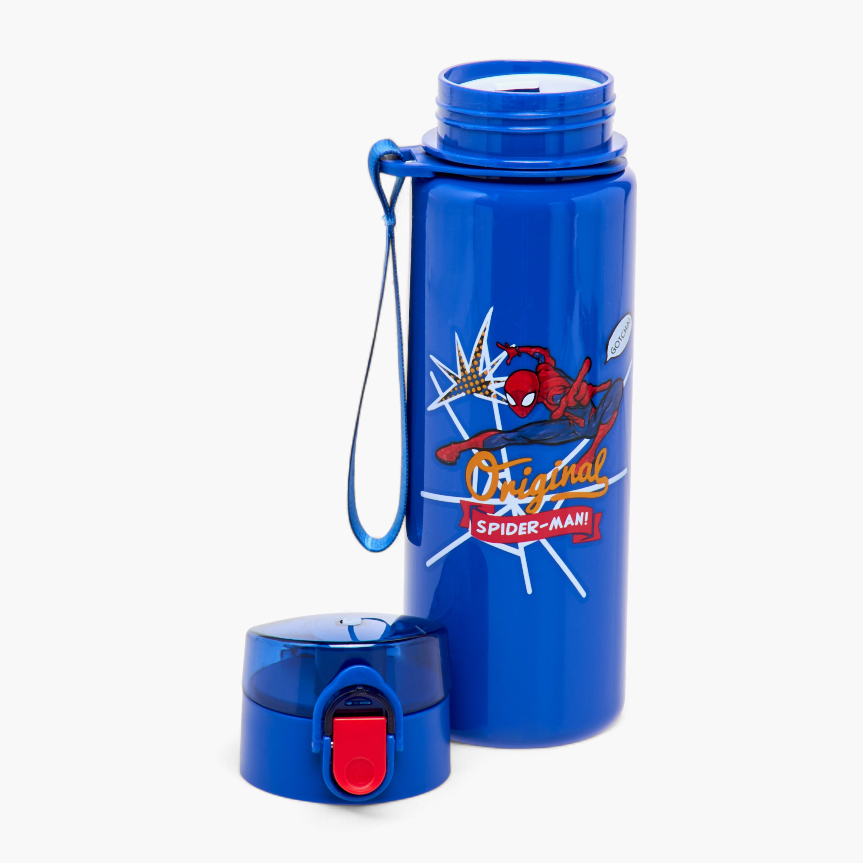 طقم شنطة ترولي 5 قطع بطبعات سبايدر مان - 16 بوصة-school-bagsandbackpacks-trolleybags-image-22