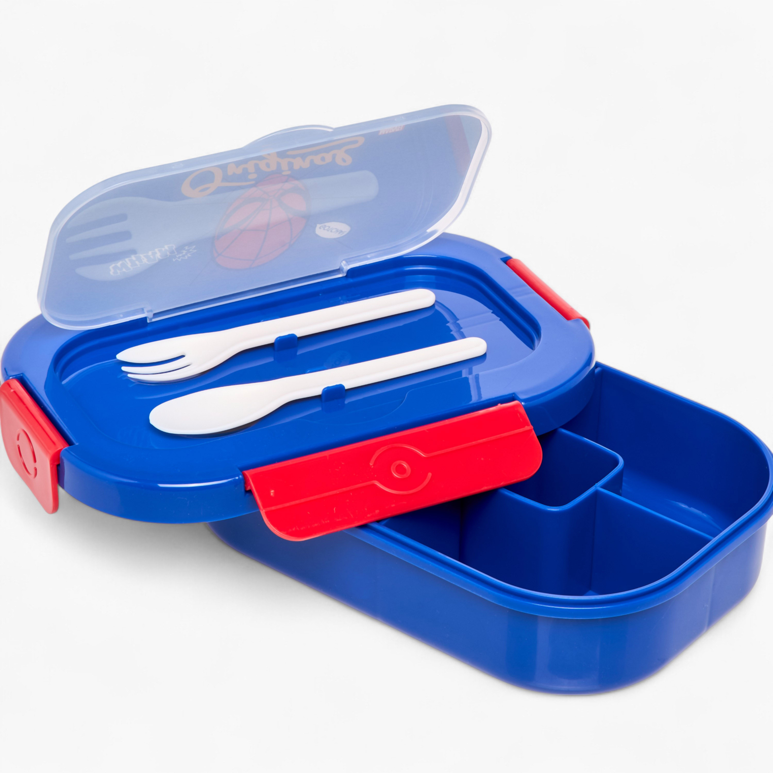 طقم شنطة ترولي 5 قطع بطبعات سبايدر مان - 16 بوصة-school-bagsandbackpacks-trolleybags-image-25