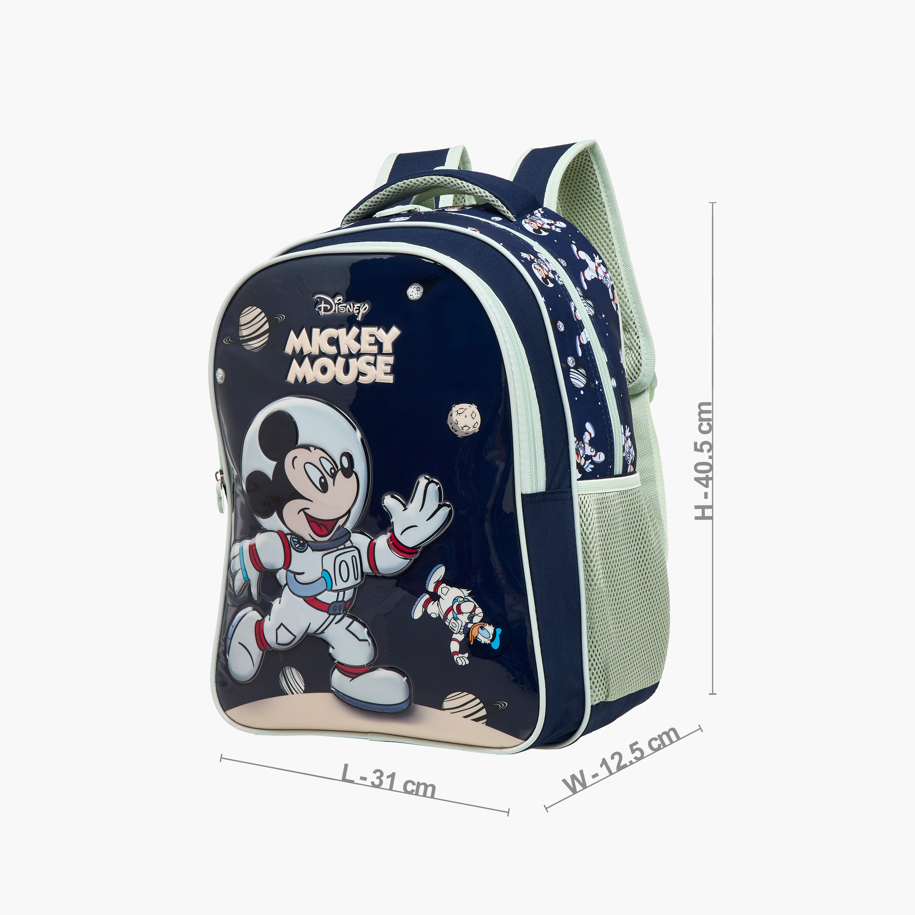 Disney Mickey Mouse Print 5-Piece Backpack Set - 16 inches-school-bagsandbackpacks-backpacks-image-3