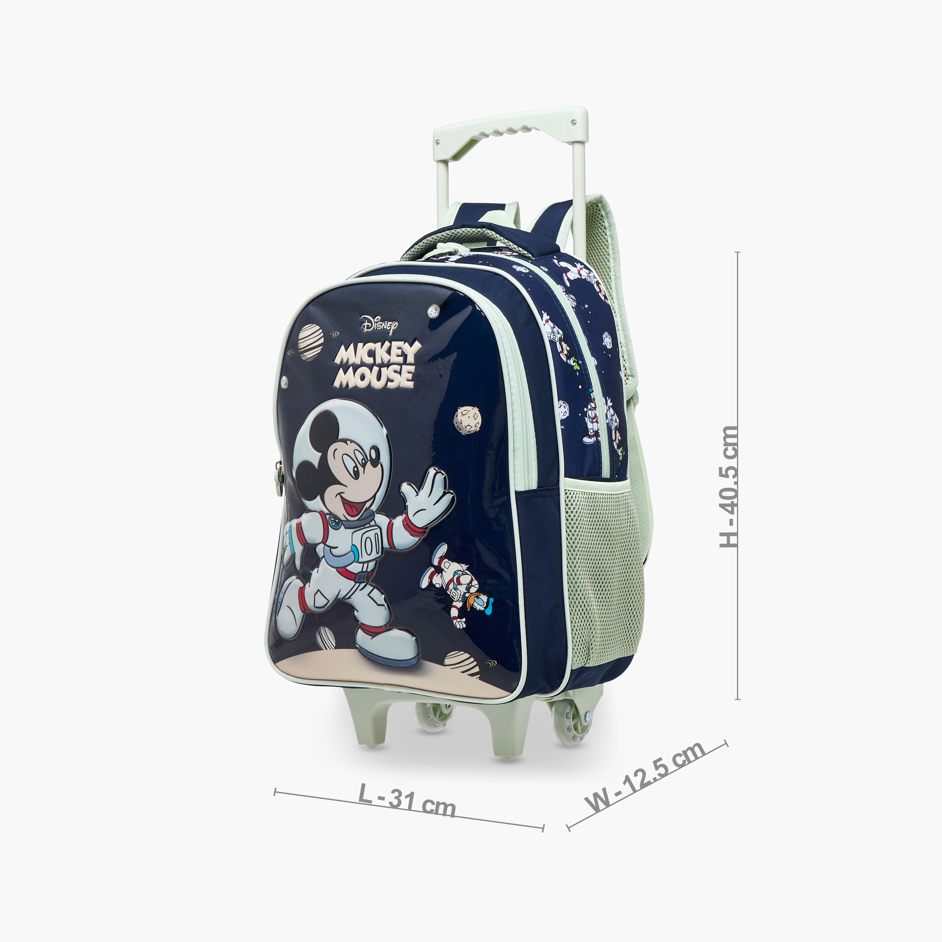 طقم شنطة ظهر ترولي 5 قطع بطبعات ميكي ماوس من ديزني - 16 بوصة-school-bagsandbackpacks-trolleybags-image-6