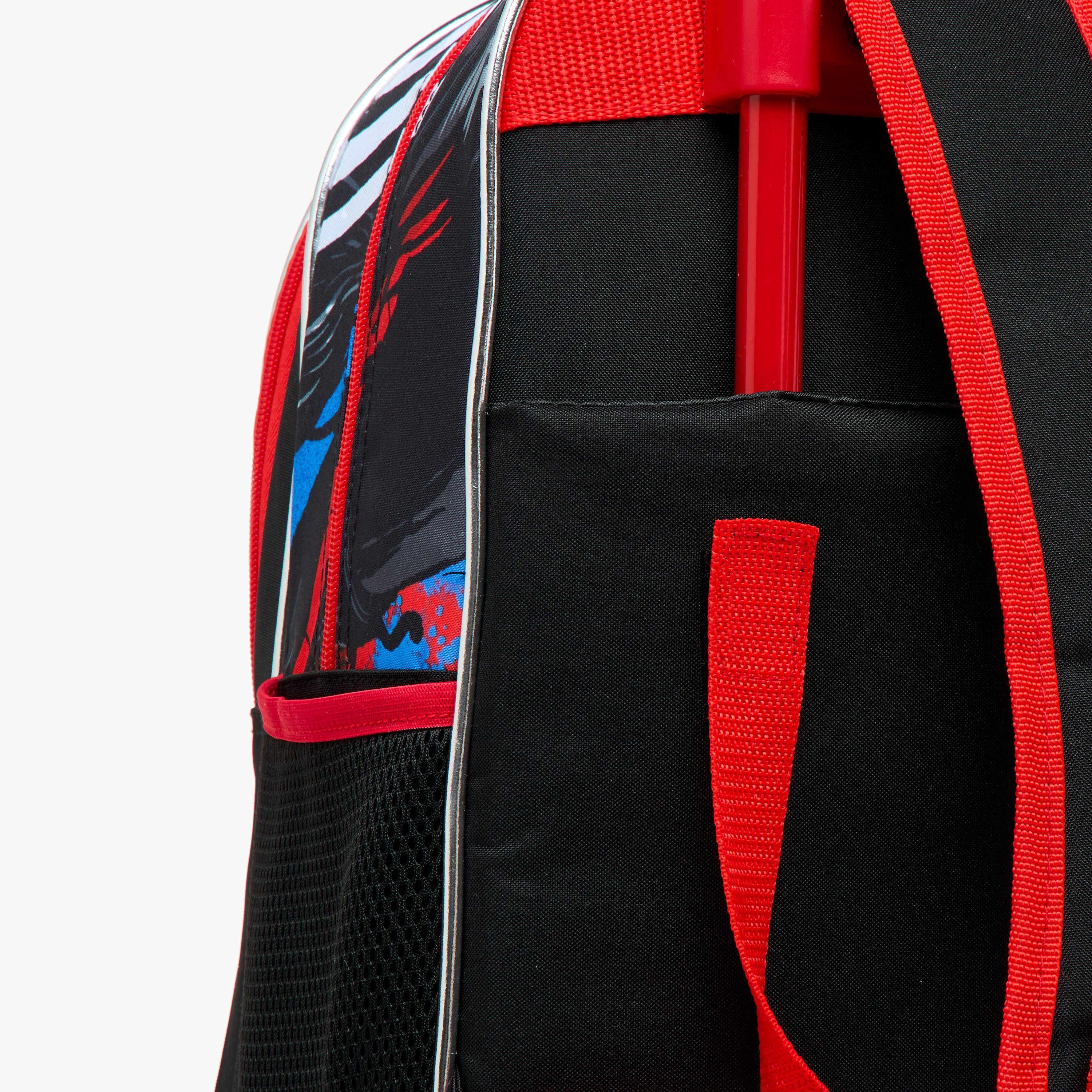 طقم شنطة ظهر ترولي 5 قطع بطبعات سبايدرمان - 16 بوصة-school-bagsandbackpacks-trolleybags-image-12