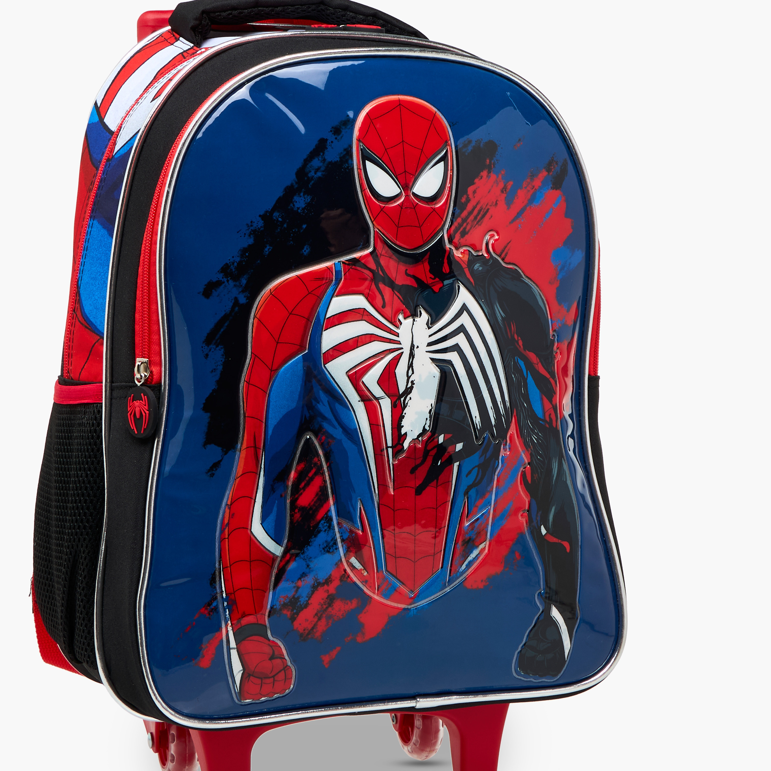 طقم شنطة ظهر ترولي 5 قطع بطبعات سبايدرمان - 16 بوصة-school-bagsandbackpacks-trolleybags-image-10