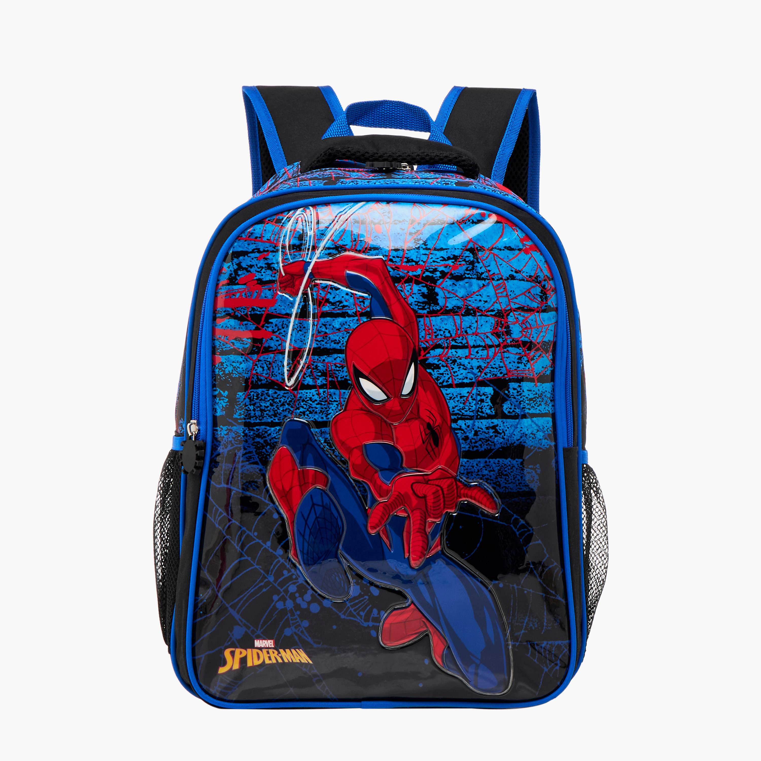 Spider-Man Print 5-Piece Backpack Set - 16 inches-school-bagsandbackpacks-backpacks-image-2