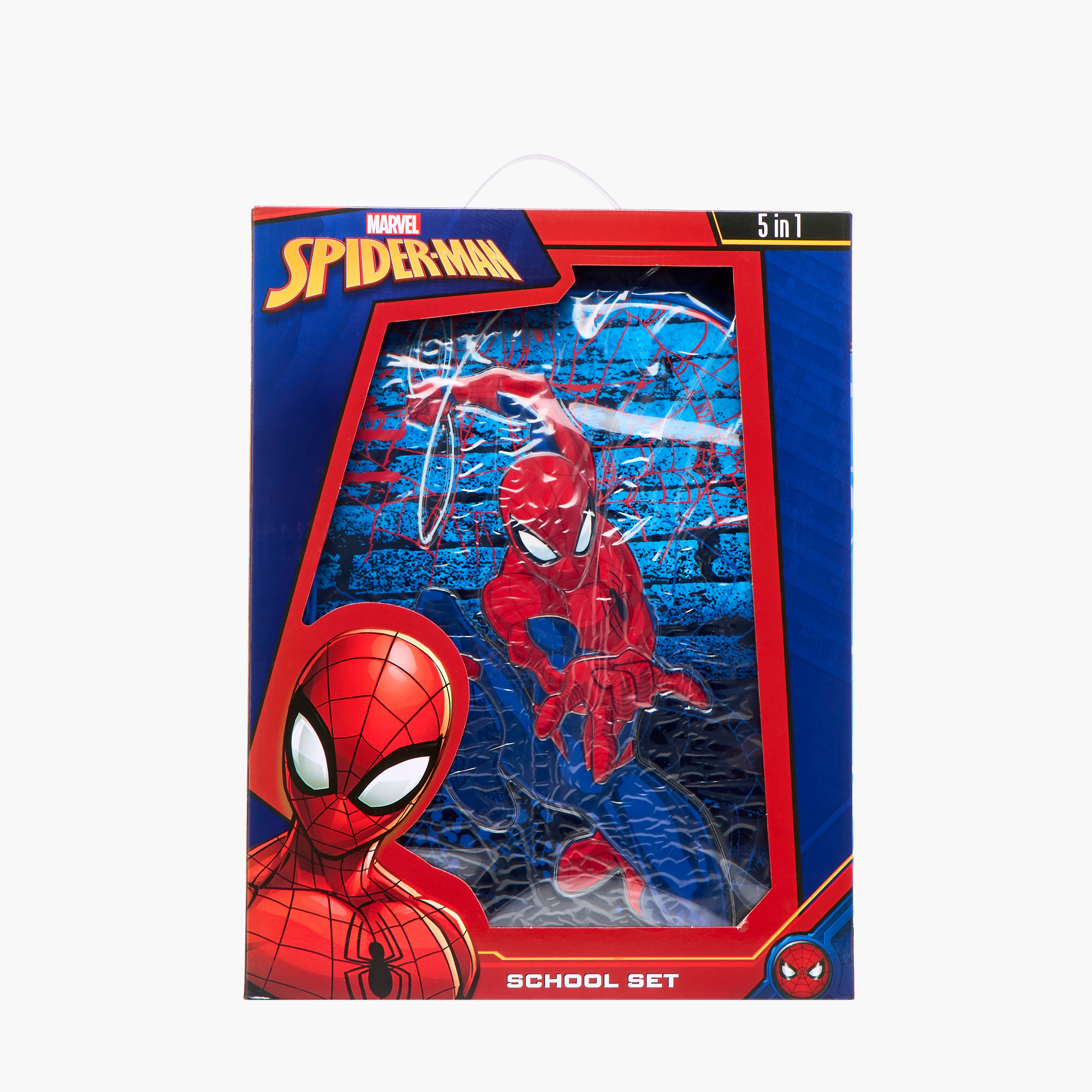 Spider-Man Print 5-Piece Backpack Set - 16 inches-school-bagsandbackpacks-backpacks-image-22