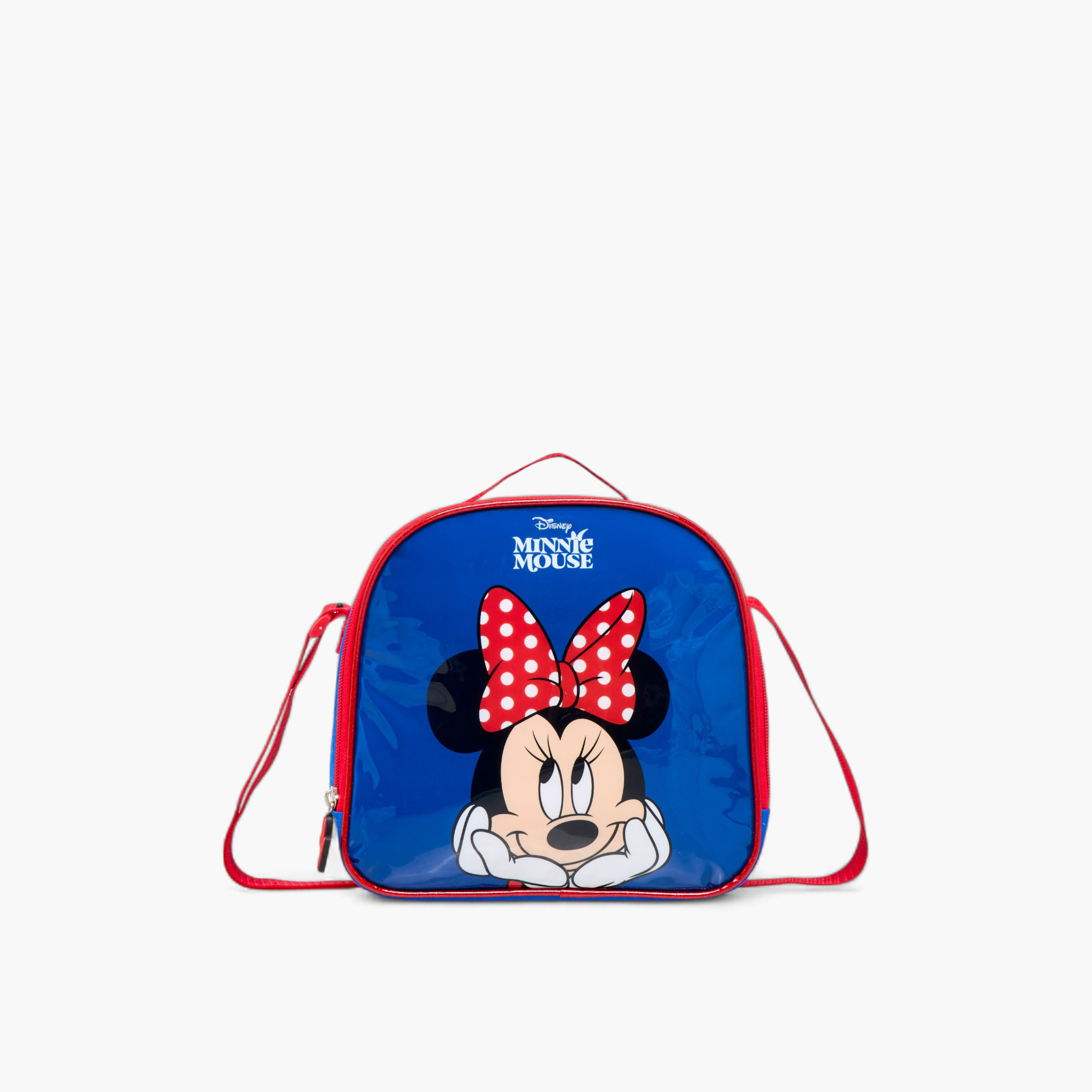 Disney Minnie Mouse Print 5-Piece Backpack Set -16 inches-school-bagsandbackpacks-sets-image-21