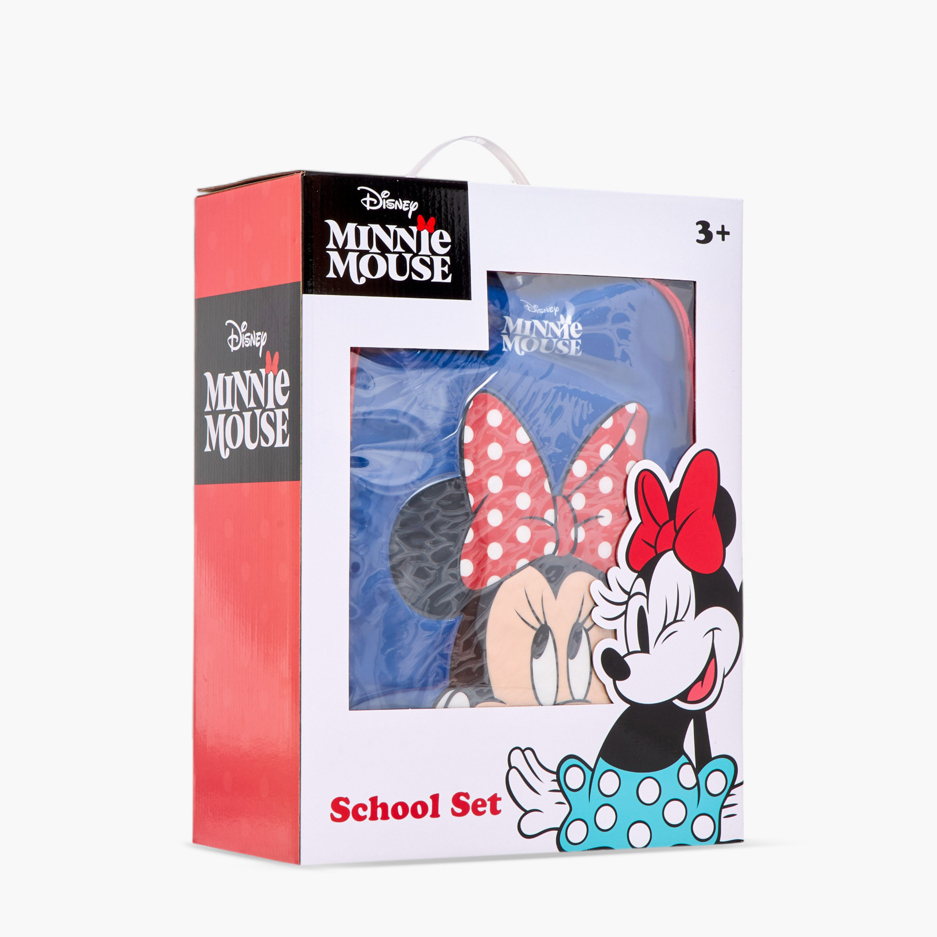 Disney Minnie Mouse Print 5-Piece Backpack Set -16 inches-school-bagsandbackpacks-sets-image-25
