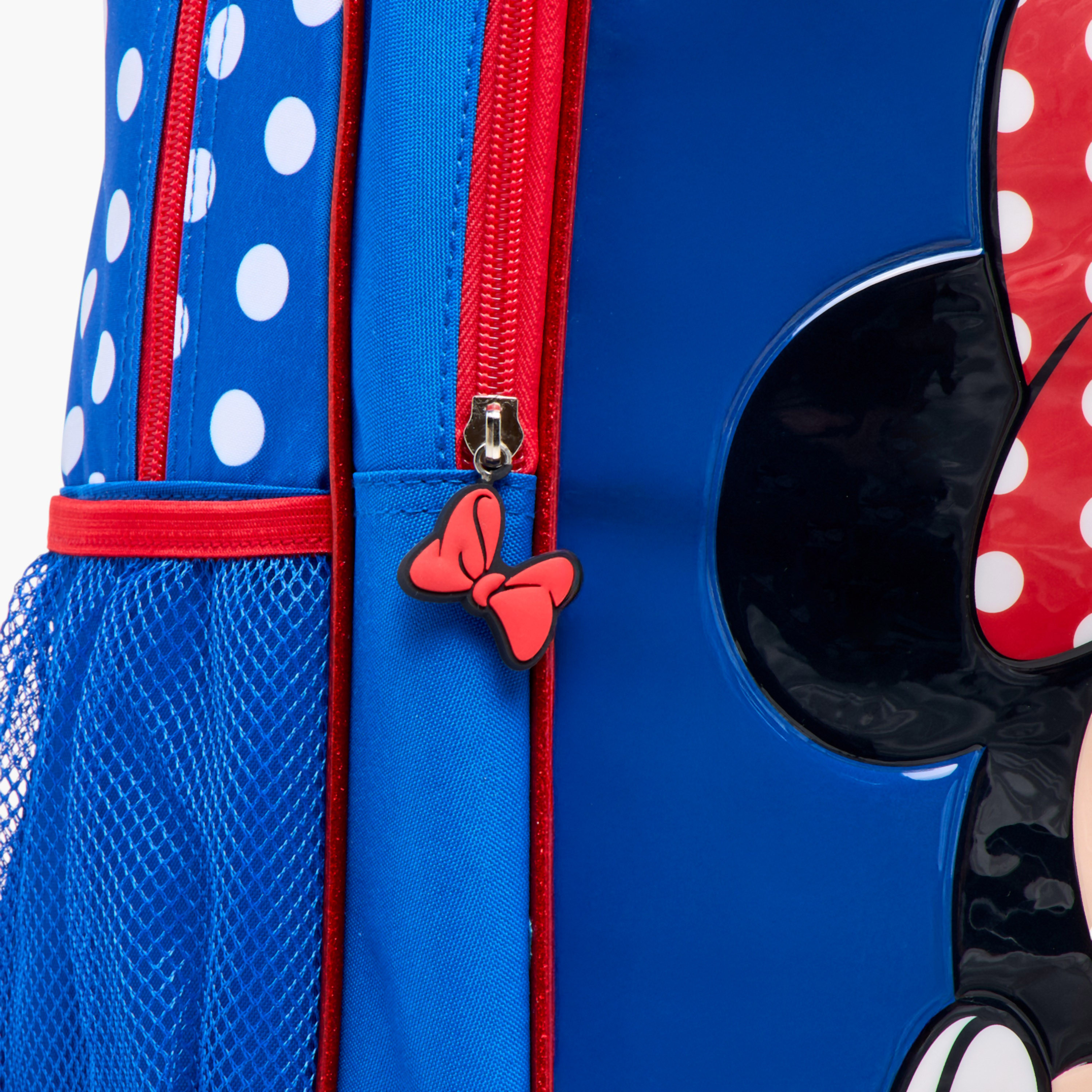 Disney Minnie Mouse Print 5-Piece Backpack Set -16 inches-school-bagsandbackpacks-sets-image-10