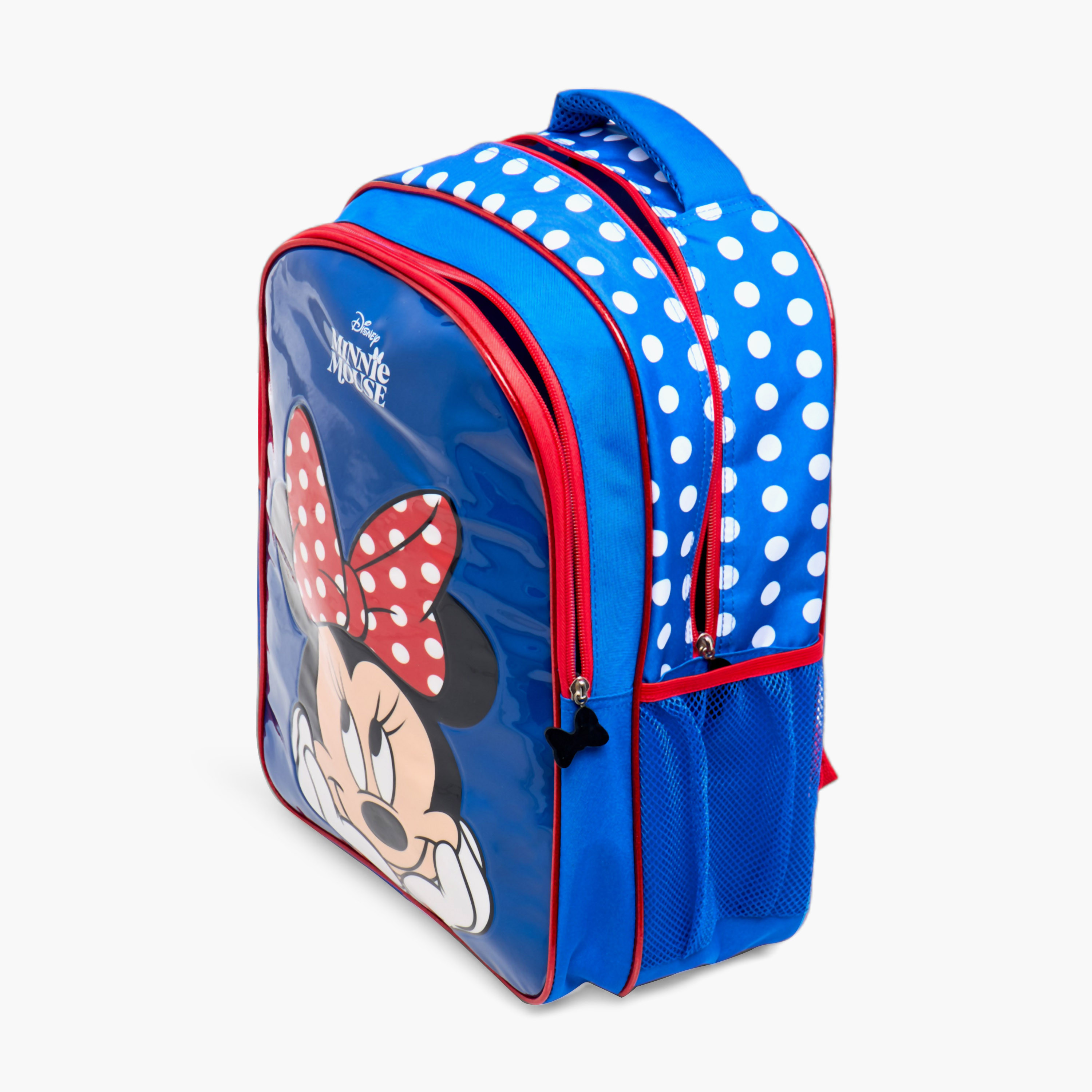 Disney Minnie Mouse Print 5-Piece Backpack Set -16 inches-school-bagsandbackpacks-sets-image-11