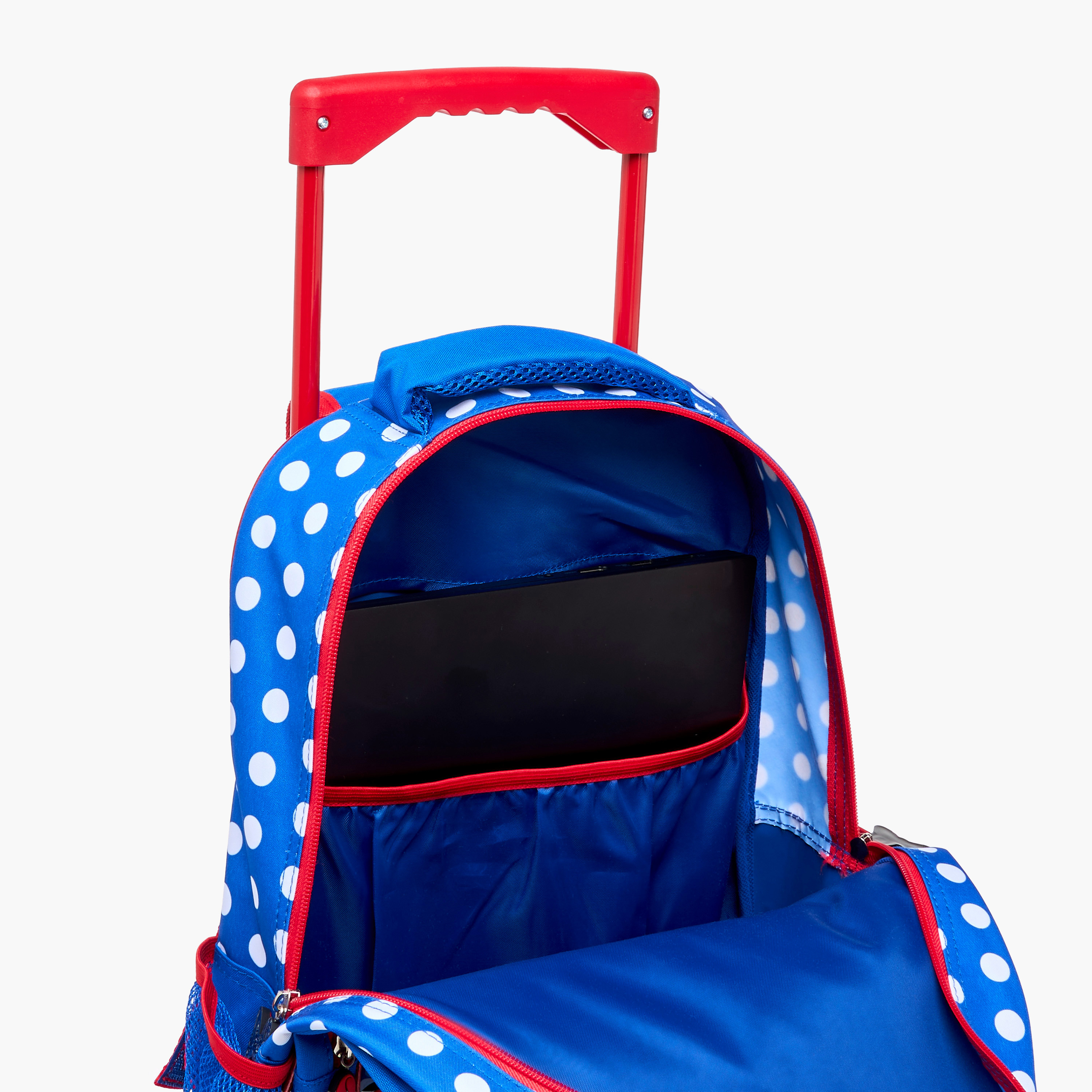 Disney Minnie Mouse Print 5-Piece Trolley Backpack Set -16 inches-school-bagsandbackpacks-trolleybags-image-17