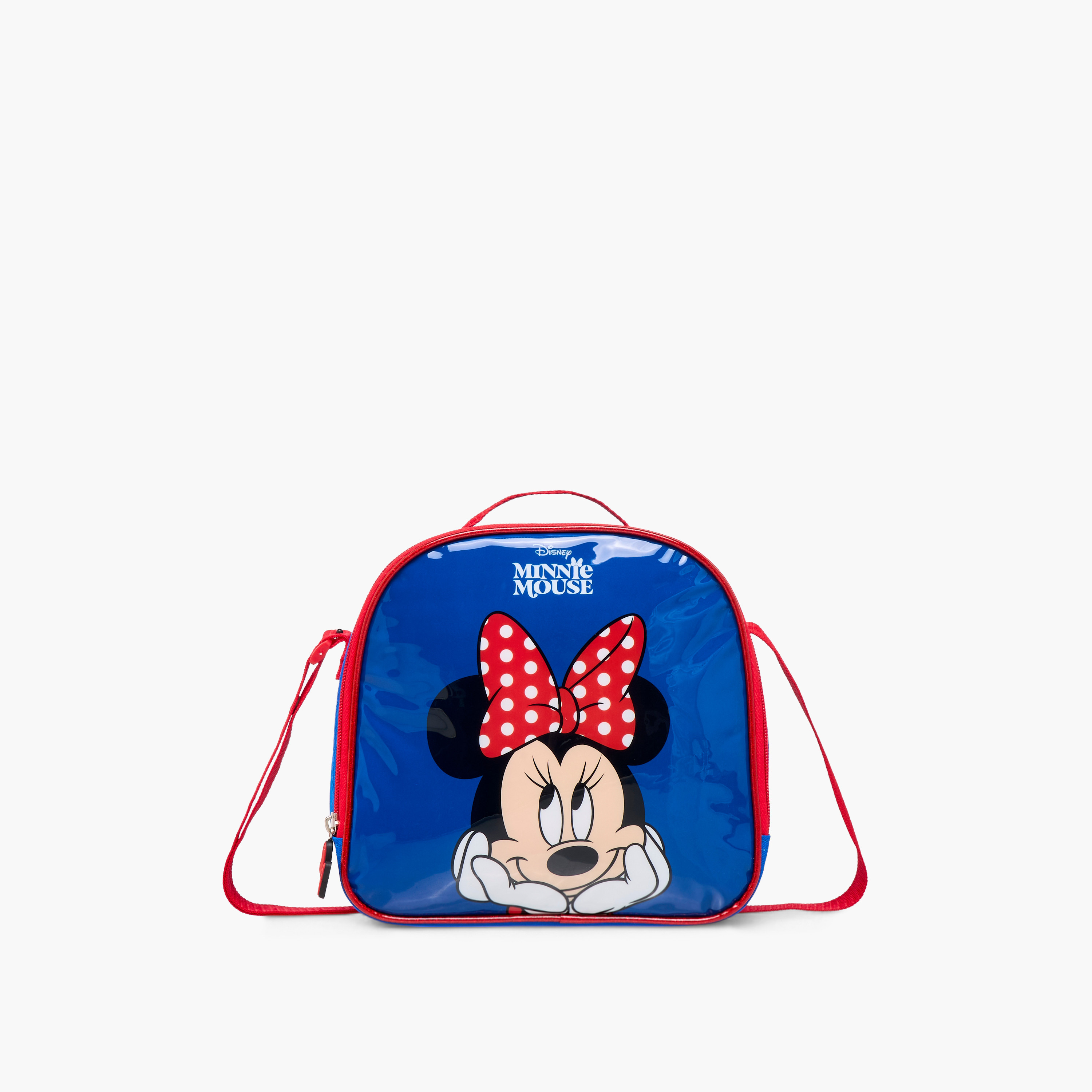 Disney Minnie Mouse Print 5-Piece Trolley Backpack Set -16 inches-school-bagsandbackpacks-trolleybags-image-26