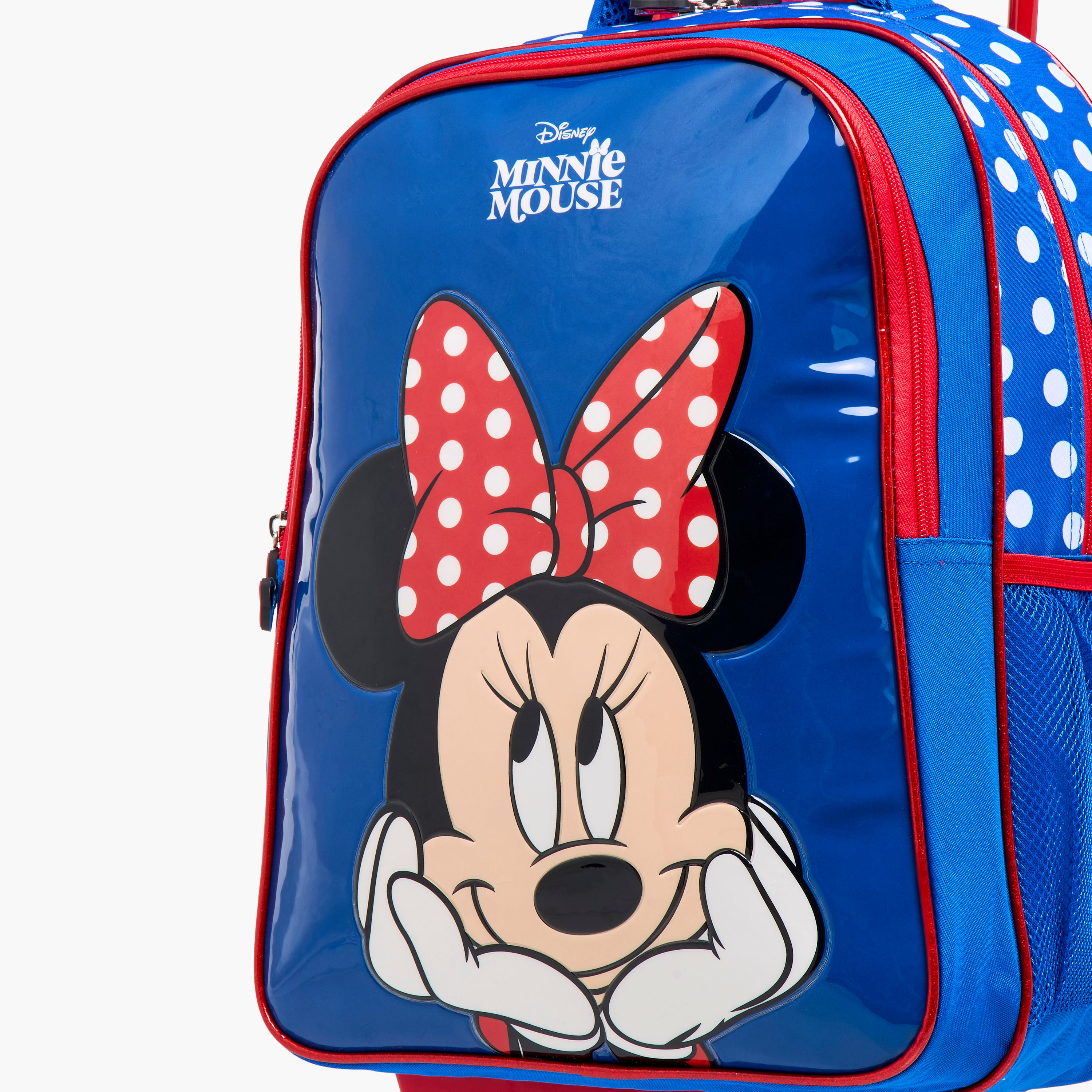 Disney Minnie Mouse Print 5-Piece Trolley Backpack Set -16 inches-school-bagsandbackpacks-trolleybags-image-10