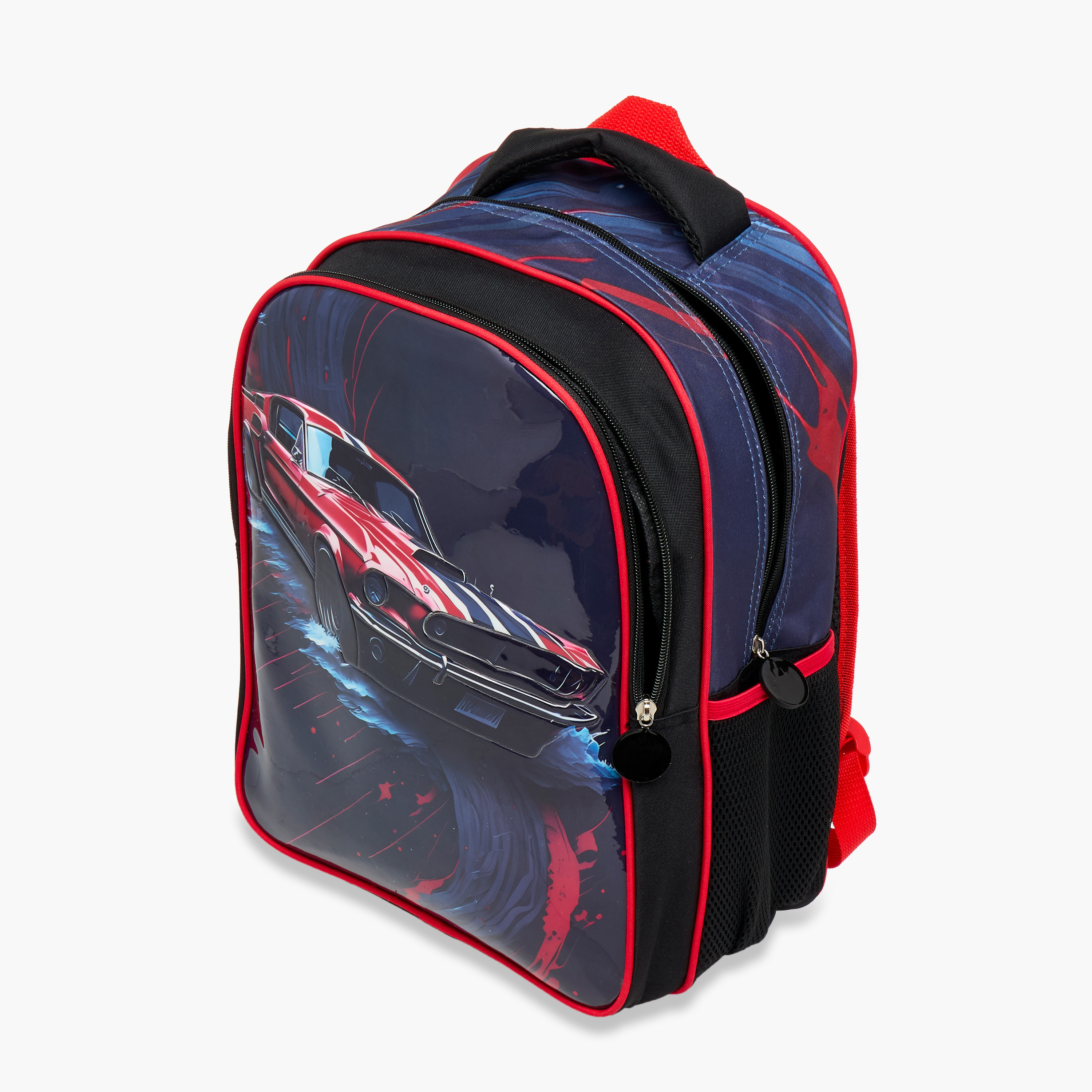 Juniors 5-Piece Car Graphic Print Backpack Set - 16 inches-school-bagsandbackpacks-backpacks-image-11