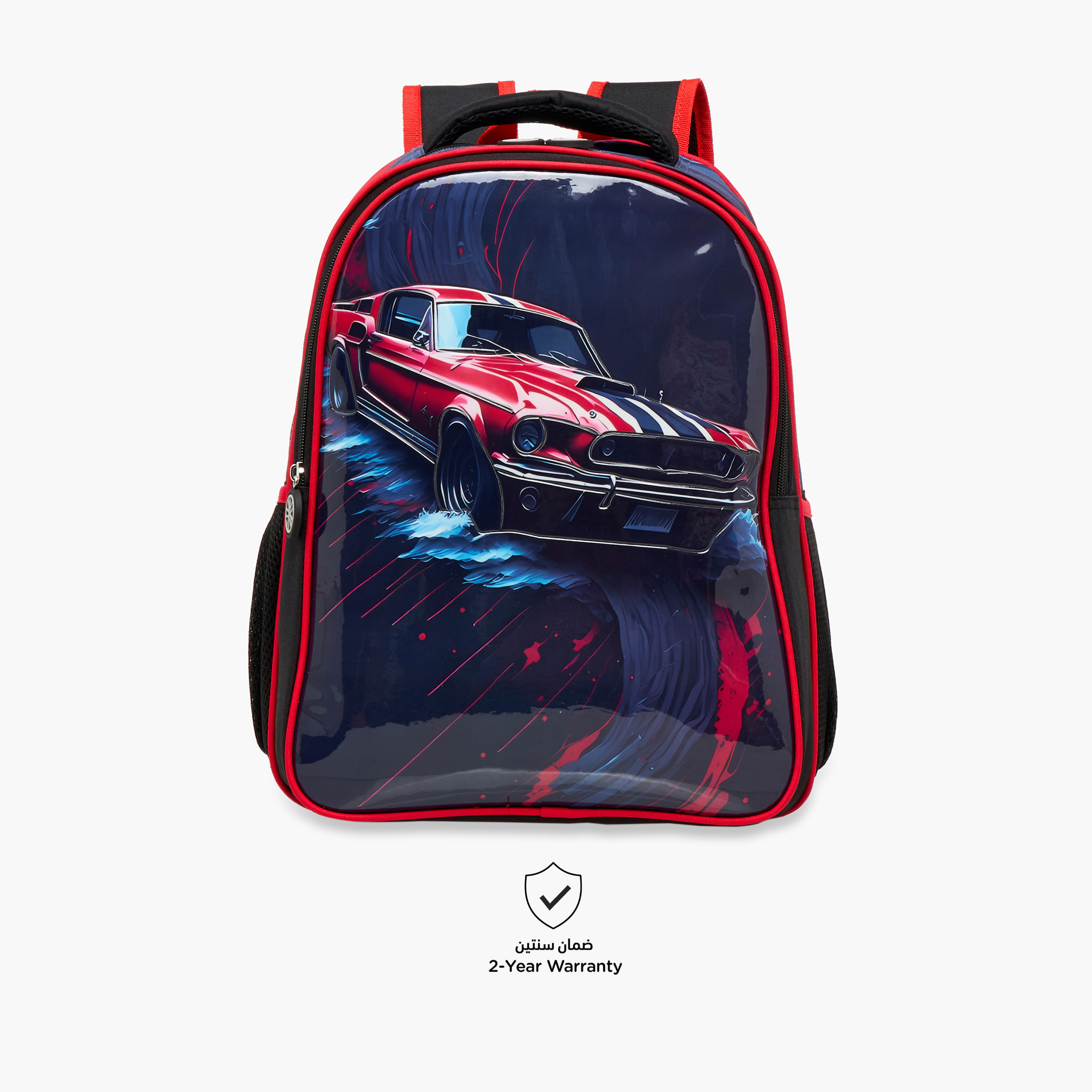 Juniors 5-Piece Car Graphic Print Backpack Set - 16 inches-school-bagsandbackpacks-backpacks-image-5