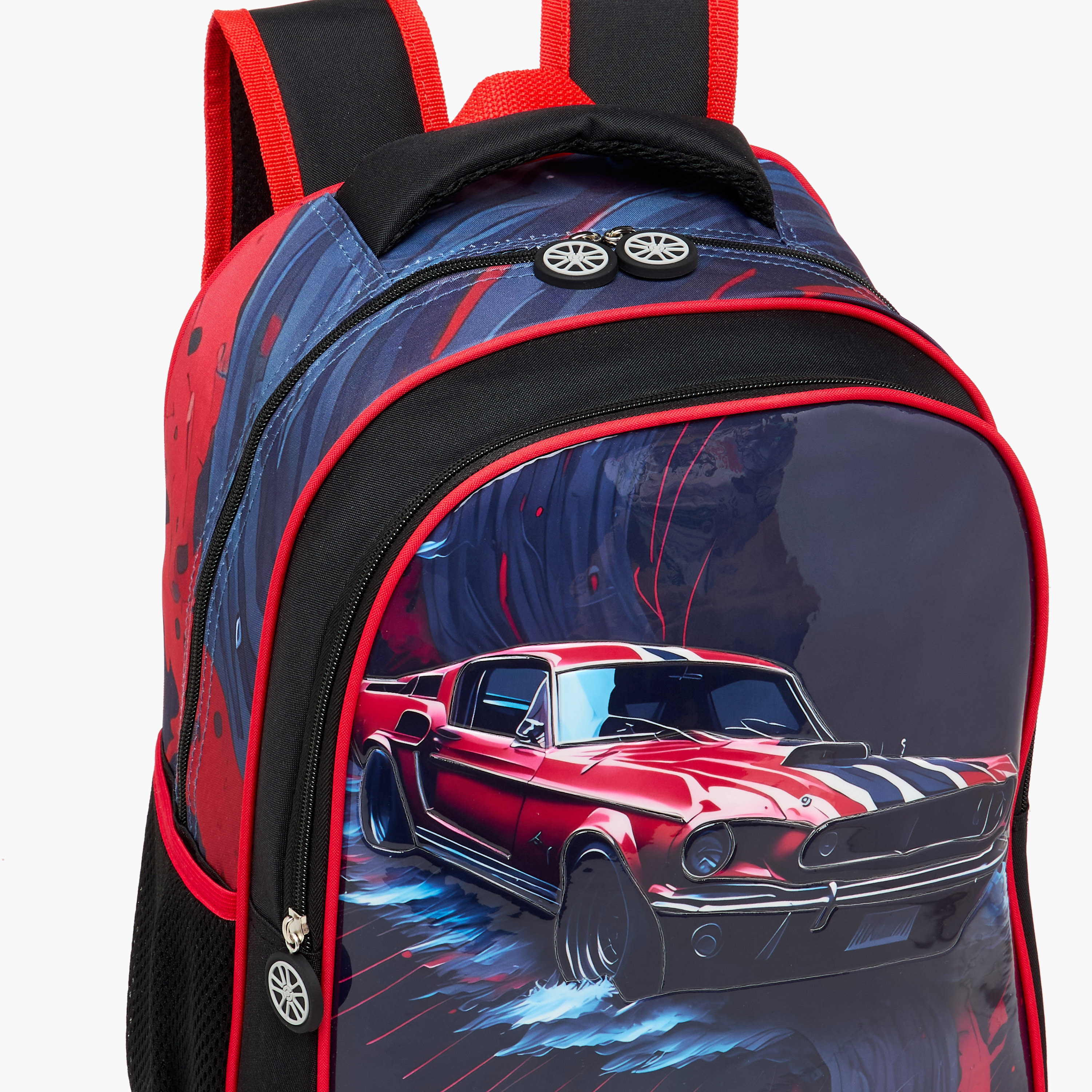 Juniors 5-Piece Car Graphic Print Backpack Set - 16 inches-school-bagsandbackpacks-backpacks-image-8