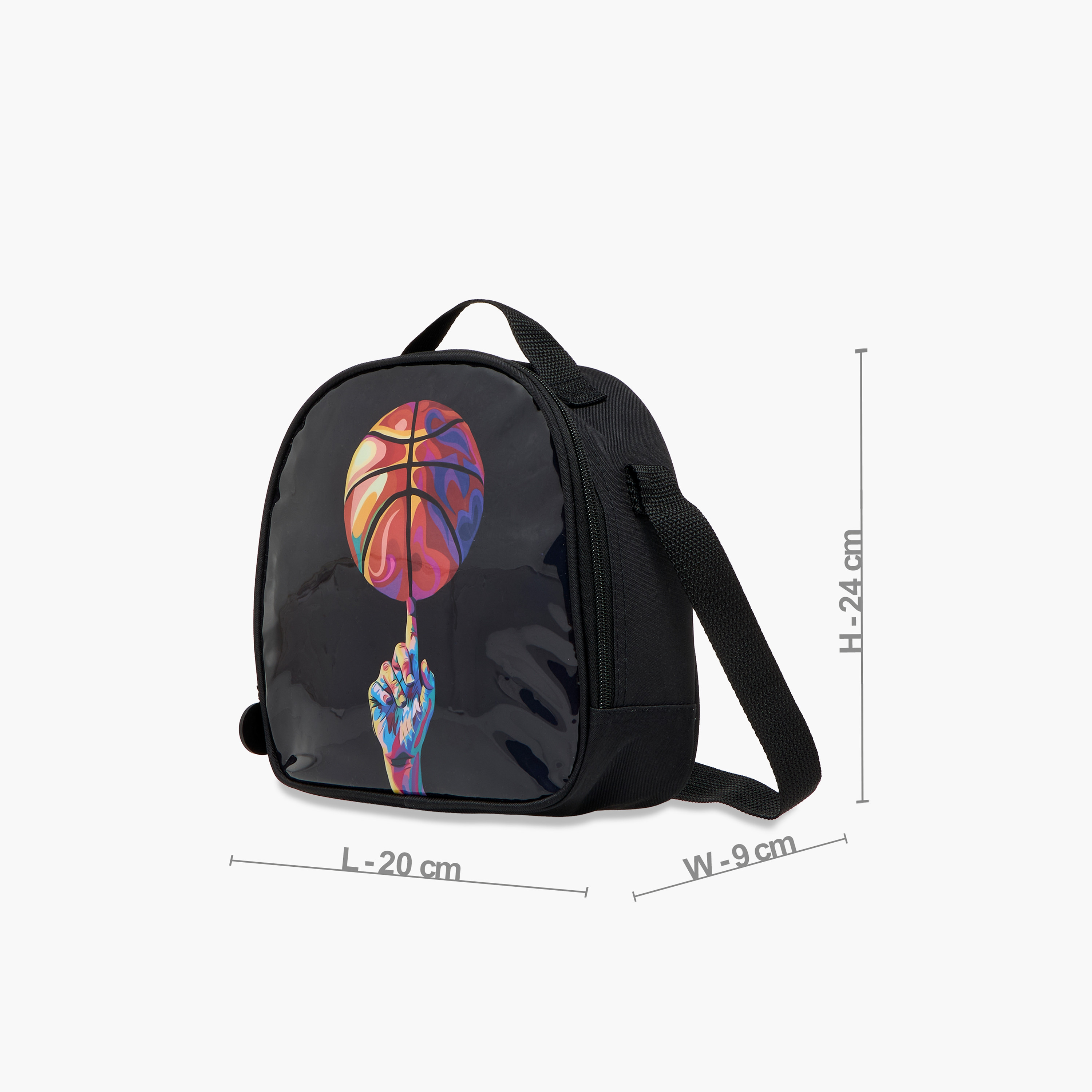 Juniors Basketball Print 5-Piece Backpack Set - 16 inches-school-bagsandbackpacks-sets-image-24