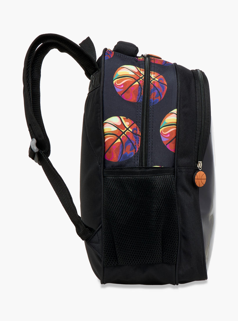 Color Basketball Backpack Buy Juniors Basketball Print 5-Piece Backpack Set - 16 inches Online ...