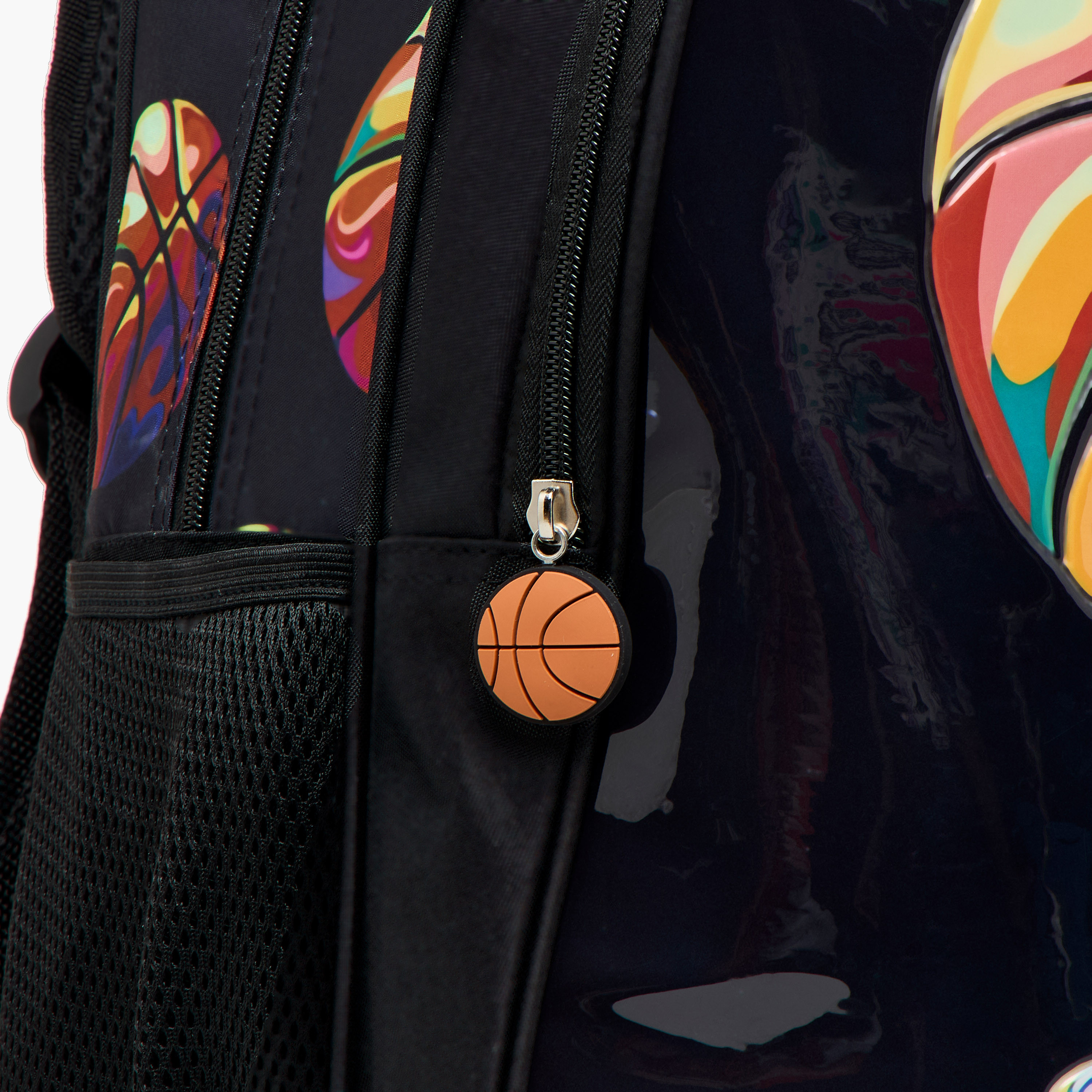 Juniors Basketball Print 5-Piece Backpack Set - 16 inches-school-bagsandbackpacks-sets-image-11