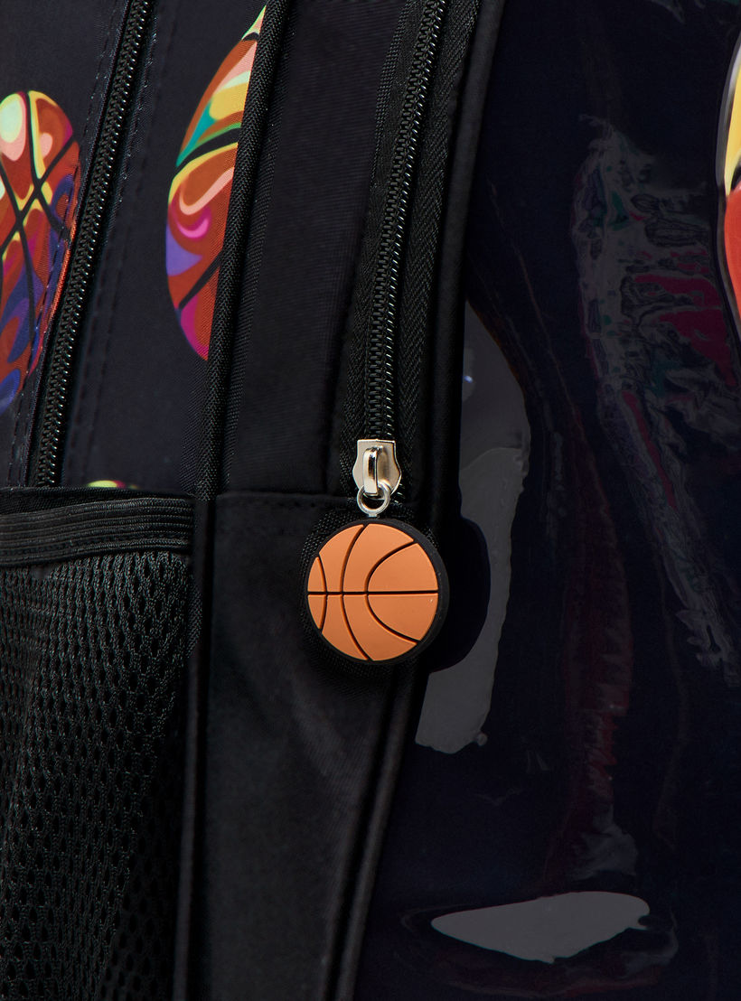 Color Basketball Backpack Buy Juniors Basketball Print 5-Piece Backpack Set - 16 inches Online ...