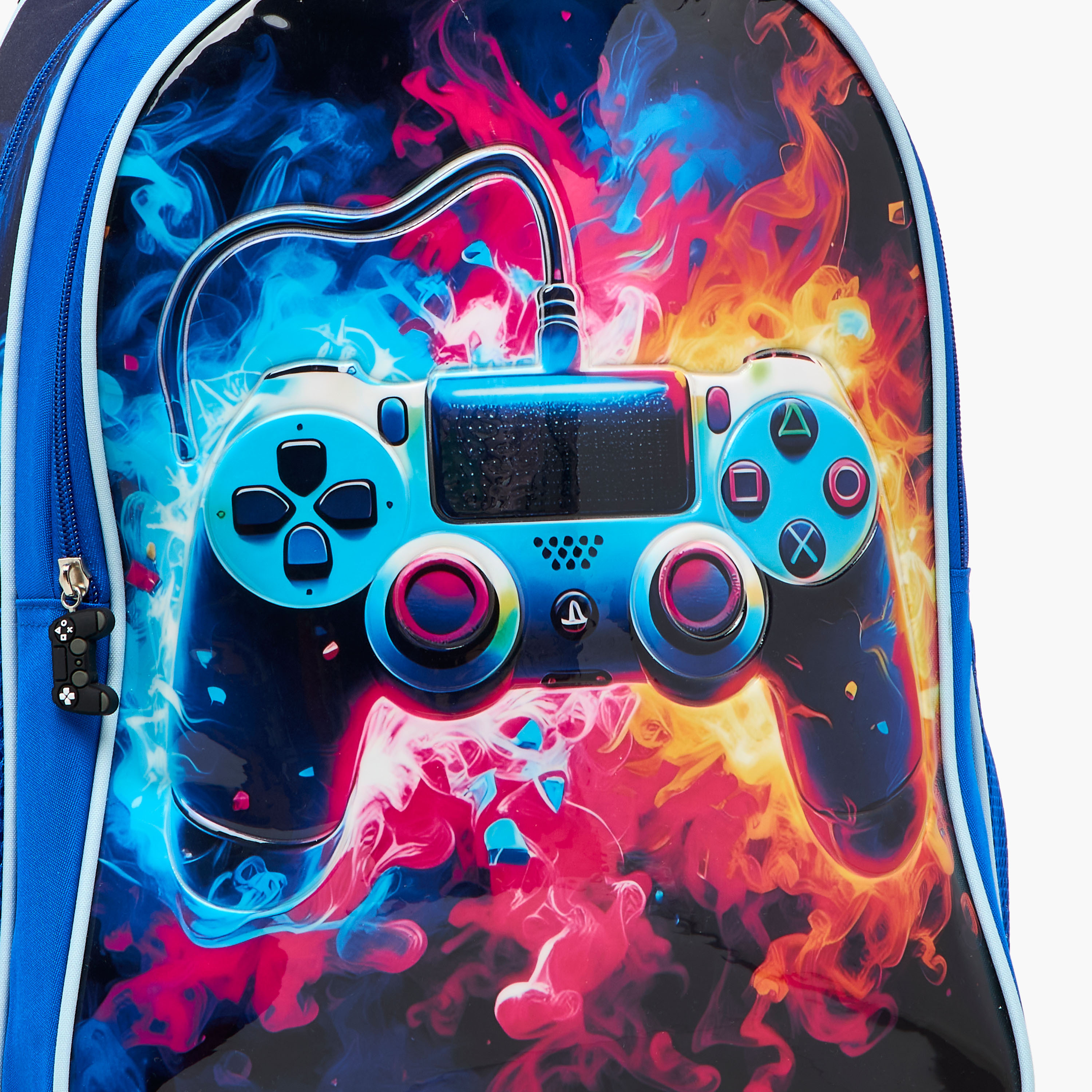 Juniors Gamer Print 5-Piece Backpack Set - 16 inches-school-bagsandbackpacks-backpacks-image-12