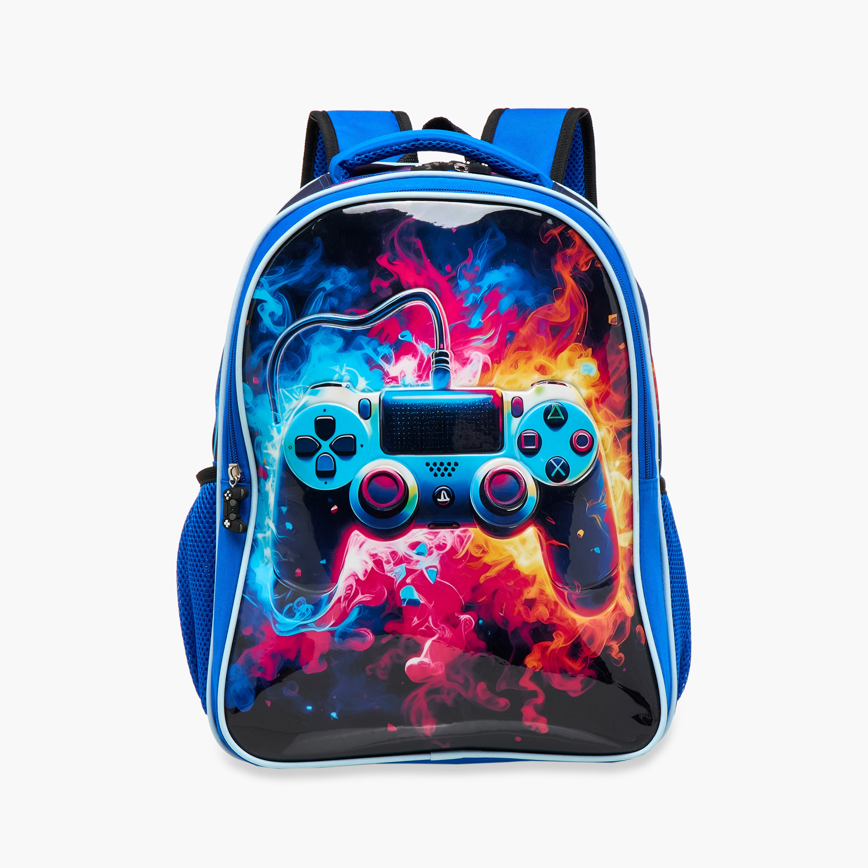 Juniors Gamer Print 5-Piece Backpack Set - 16 inches-school-bagsandbackpacks-backpacks-image-4
