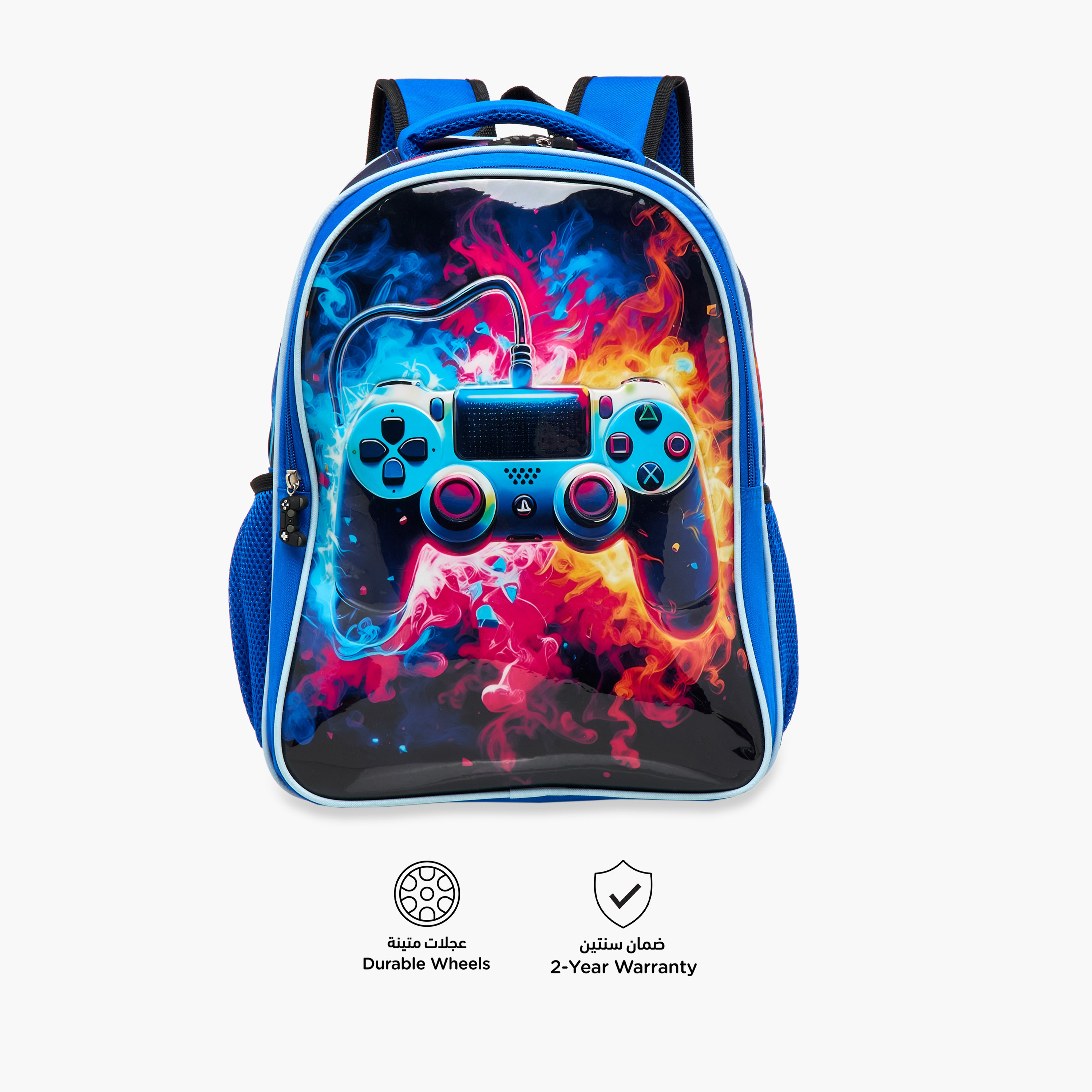 Juniors Gamer Print 5-Piece Backpack Set - 16 inches-school-bagsandbackpacks-backpacks-image-7