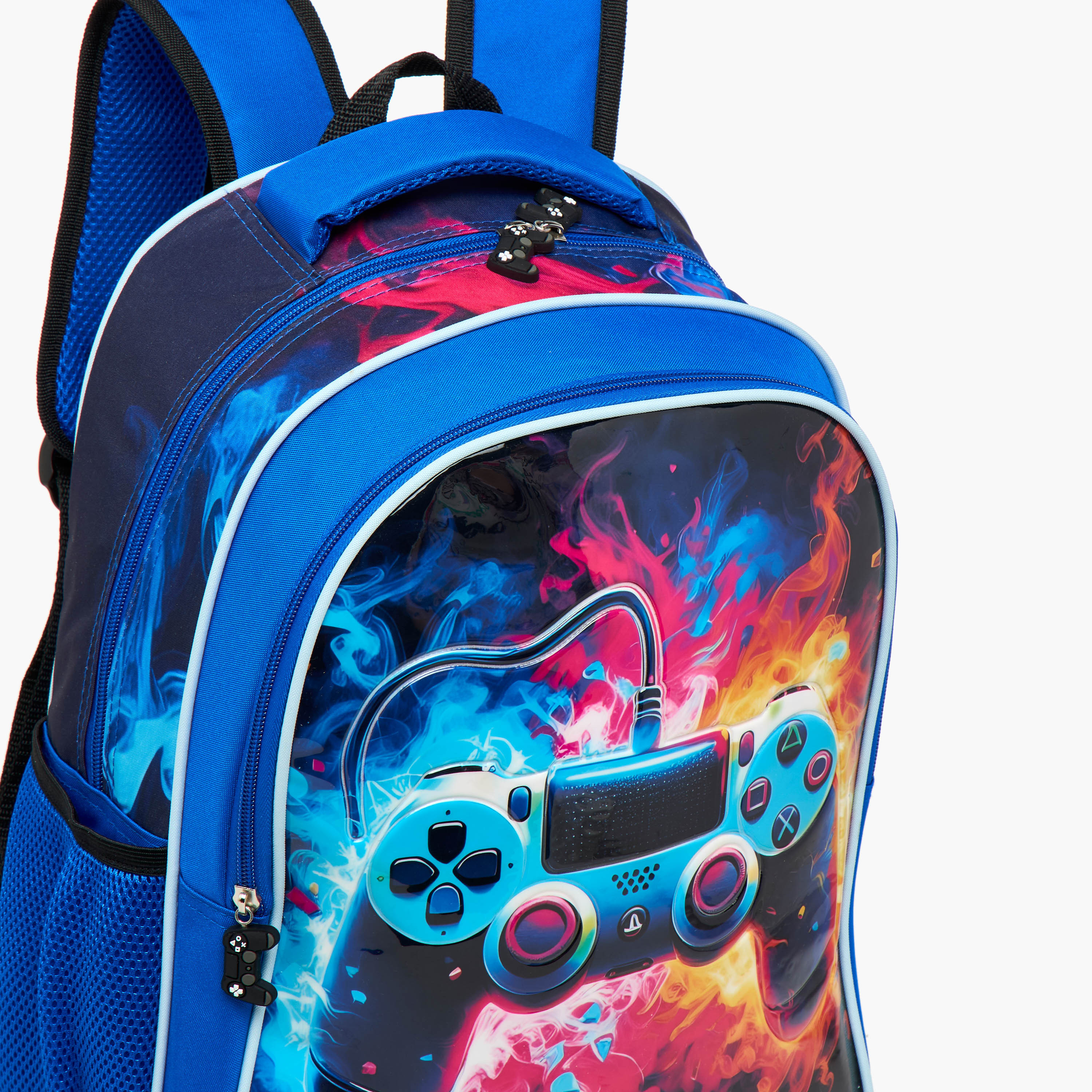Juniors Gamer Print 5-Piece Backpack Set - 16 inches-school-bagsandbackpacks-backpacks-image-10