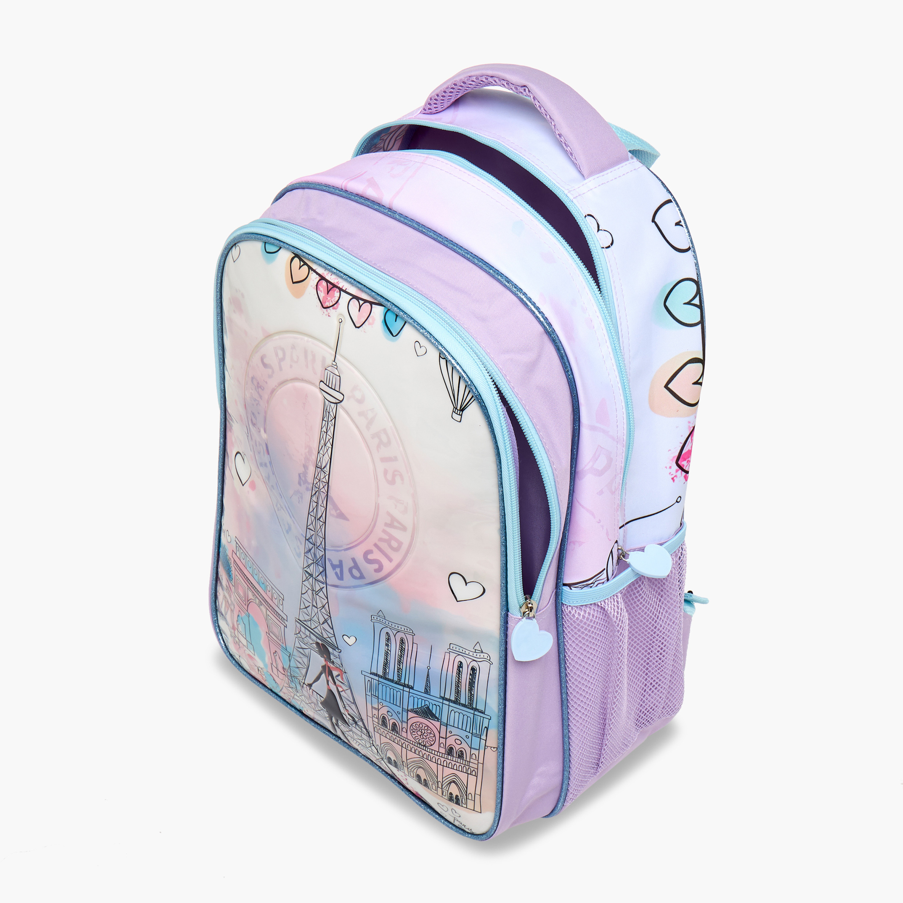 طقم شنطة ظهر 5 قطع بطبعات من جونيورز - 16 بوصة-school-bagsandbackpacks-backpacks-image-13
