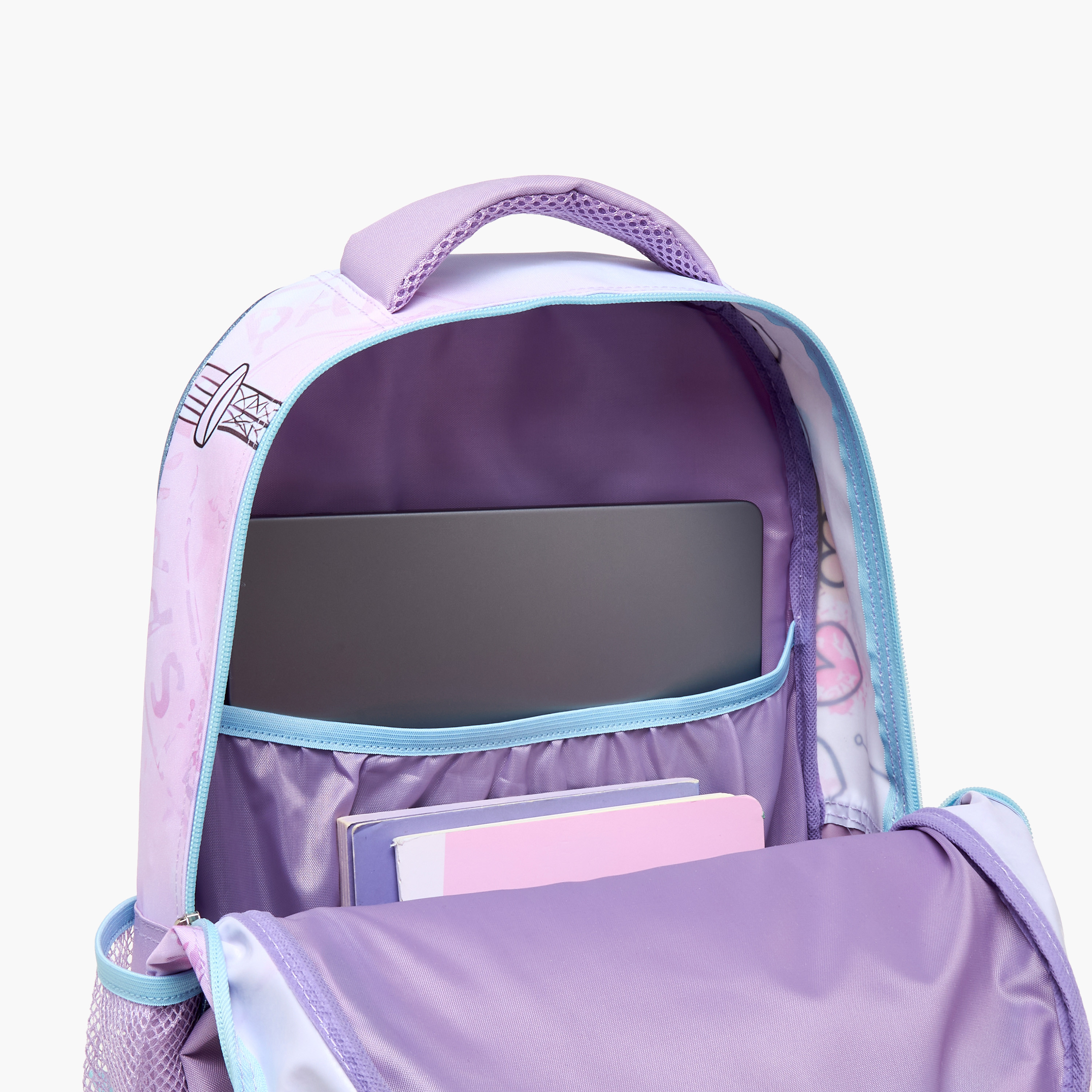 طقم شنطة ظهر 5 قطع بطبعات من جونيورز - 16 بوصة-school-bagsandbackpacks-backpacks-image-14