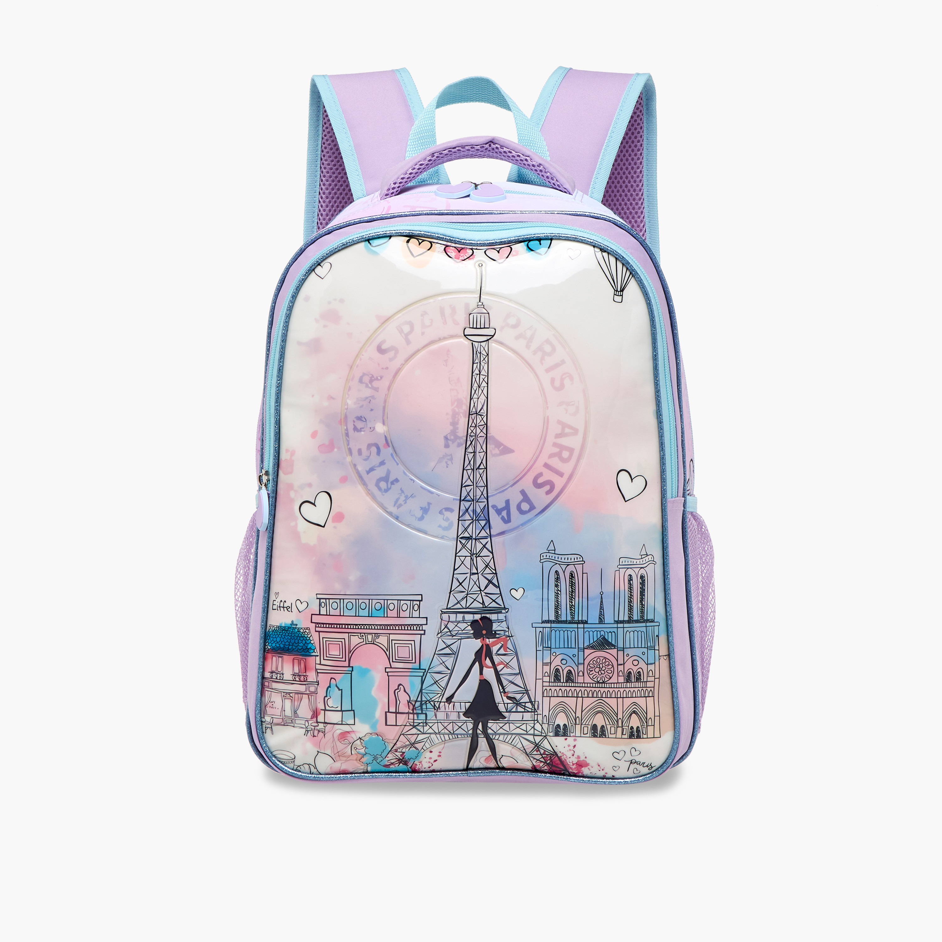 طقم شنطة ظهر 5 قطع بطبعات من جونيورز - 16 بوصة-school-bagsandbackpacks-backpacks-image-4