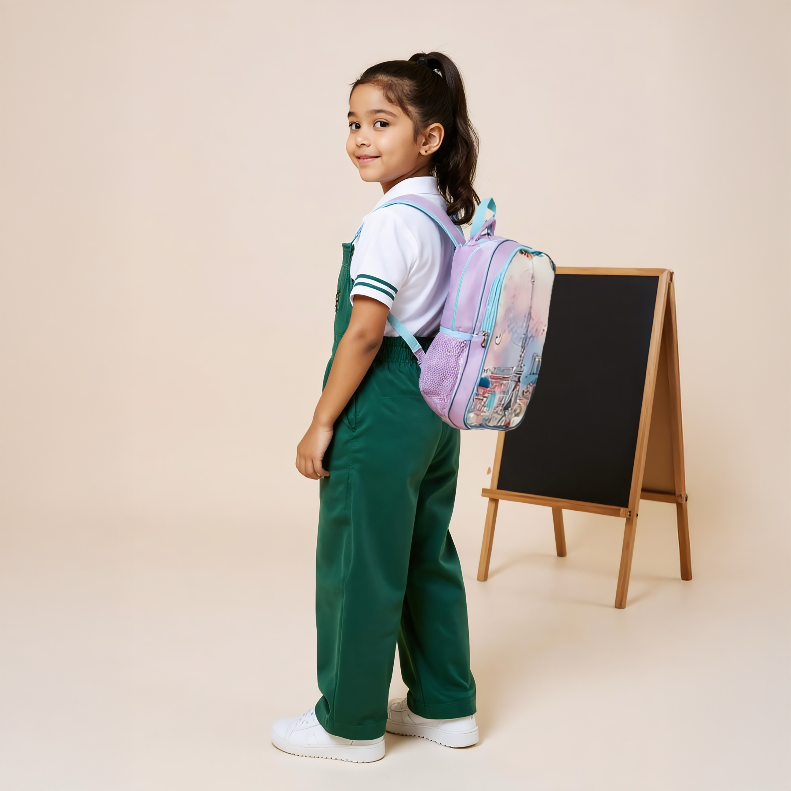 طقم شنطة ظهر 5 قطع بطبعات من جونيورز - 16 بوصة-school-bagsandbackpacks-backpacks-image-3