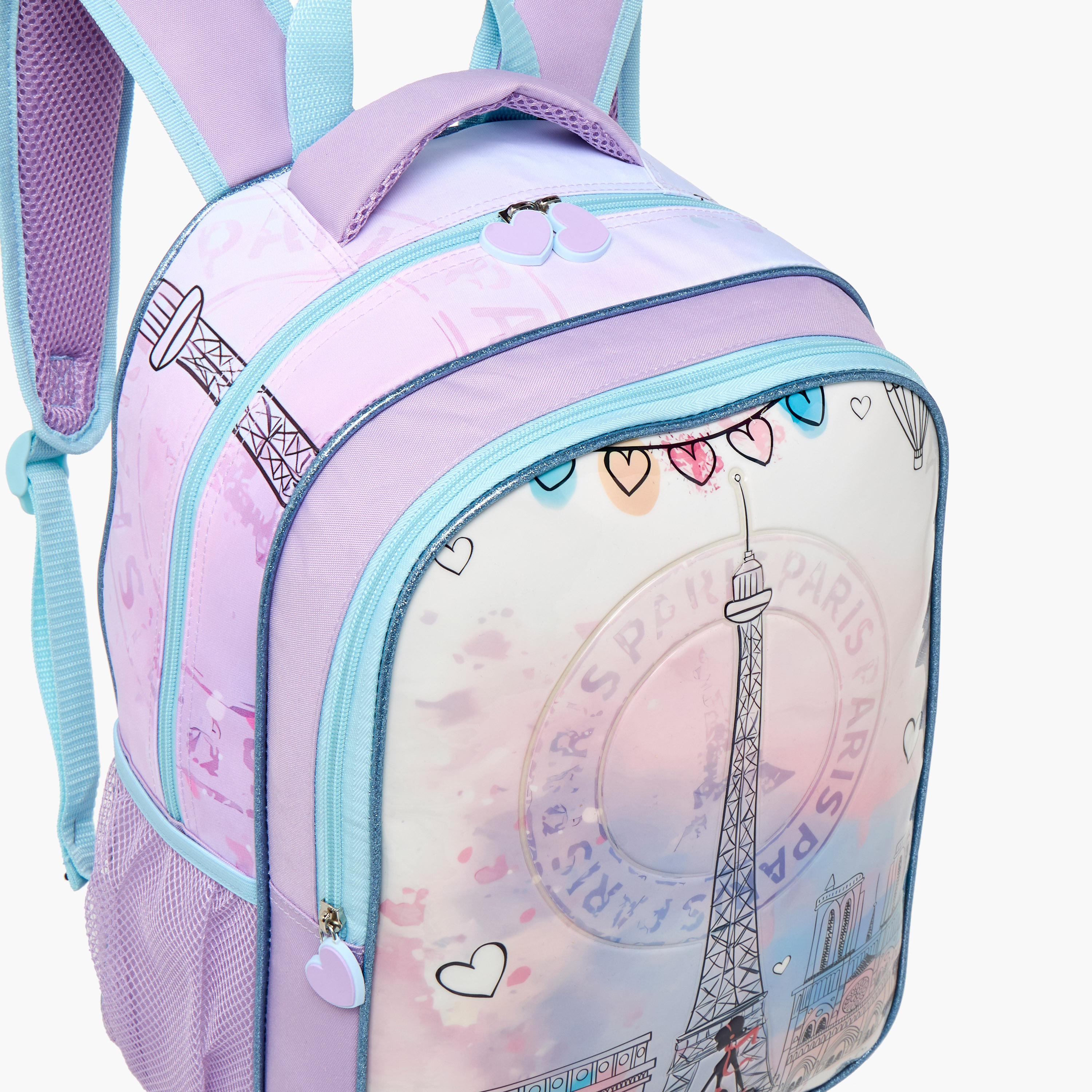 طقم شنطة ظهر 5 قطع بطبعات من جونيورز - 16 بوصة-school-bagsandbackpacks-backpacks-image-8