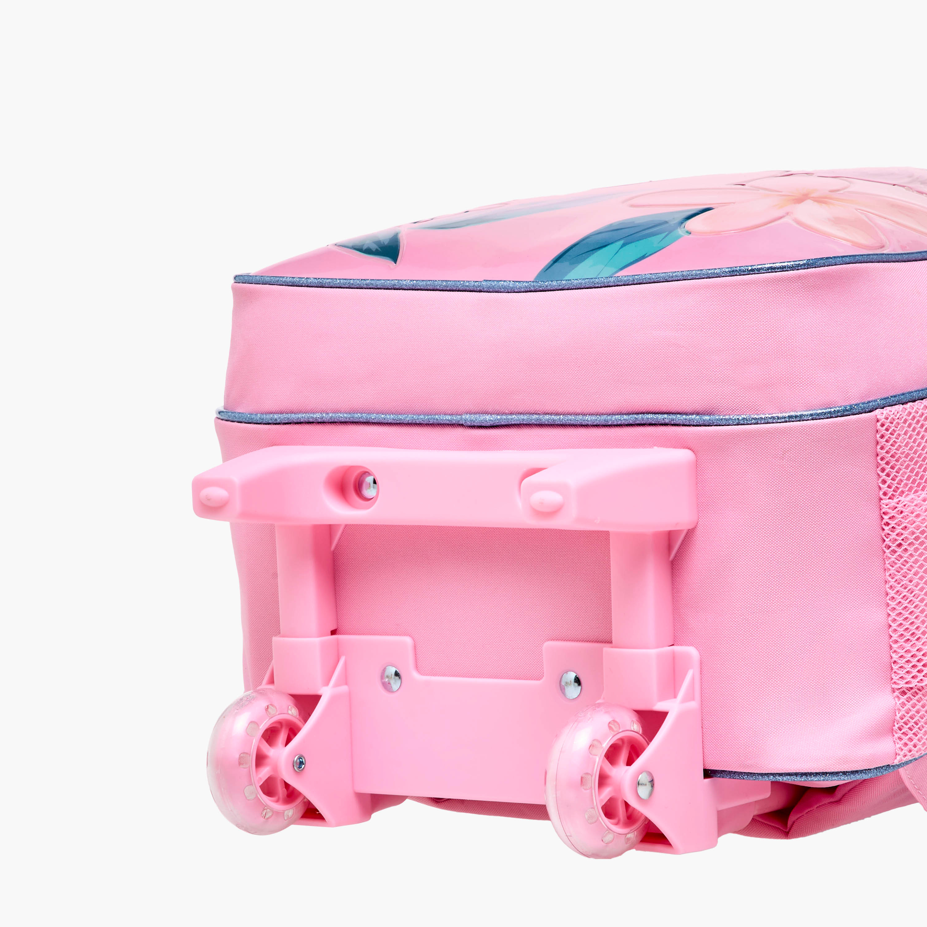 Juniors 5-Piece Flamingo Print Trolley Backpack Set - 16 inches-school-bagsandbackpacks-trolleybags-image-10