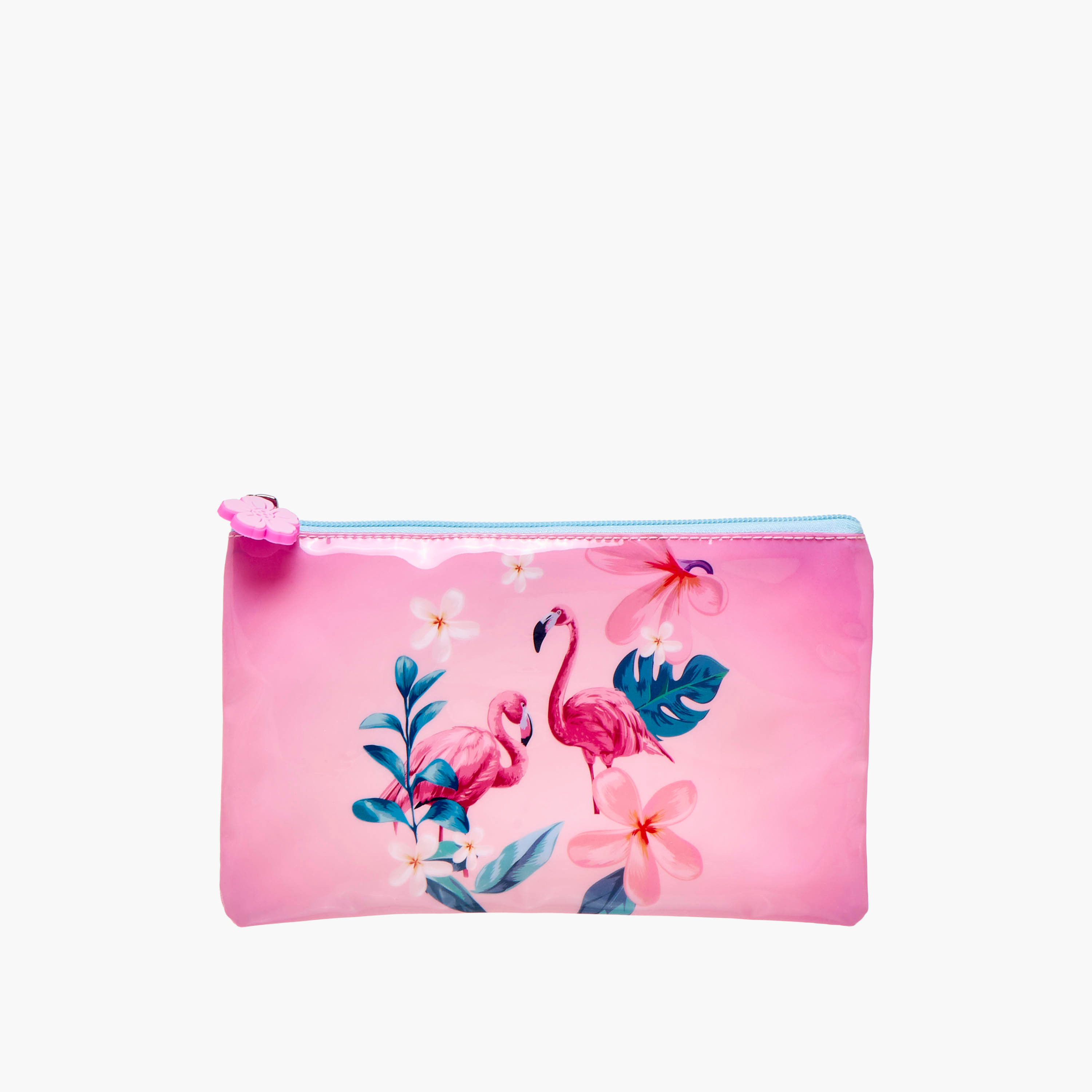 Juniors 5-Piece Flamingo Print Trolley Backpack Set - 16 inches-school-bagsandbackpacks-trolleybags-image-17