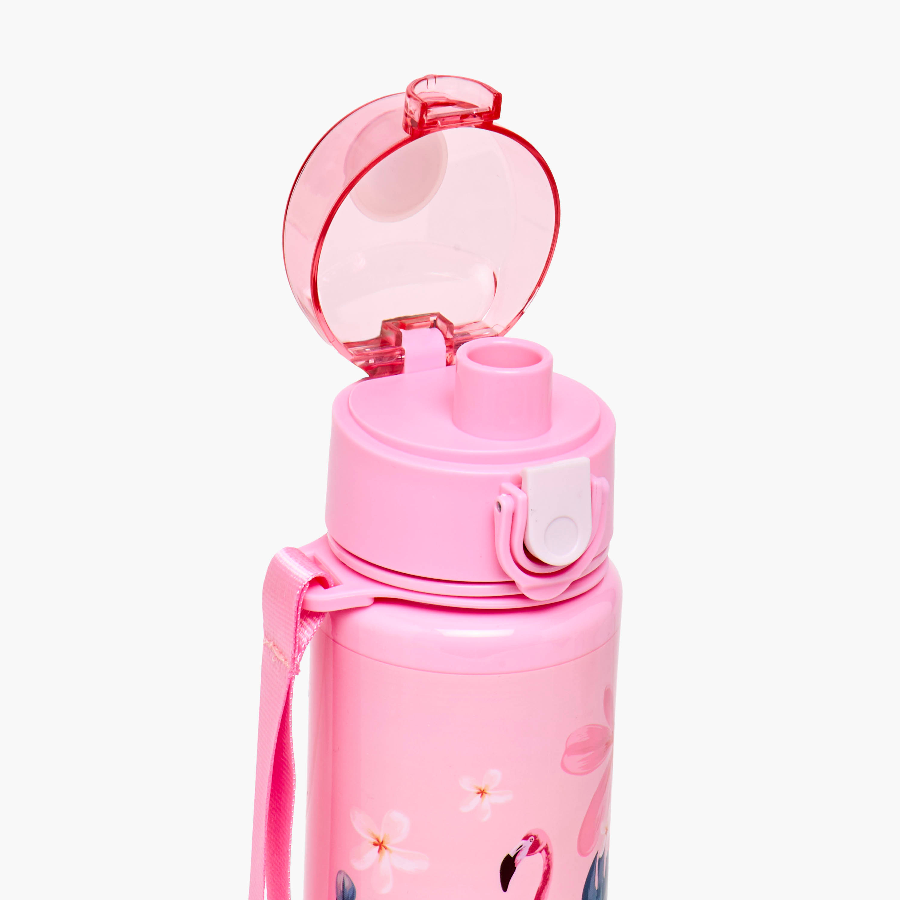 Juniors 5-Piece Flamingo Print Trolley Backpack Set - 16 inches-school-bagsandbackpacks-trolleybags-image-23