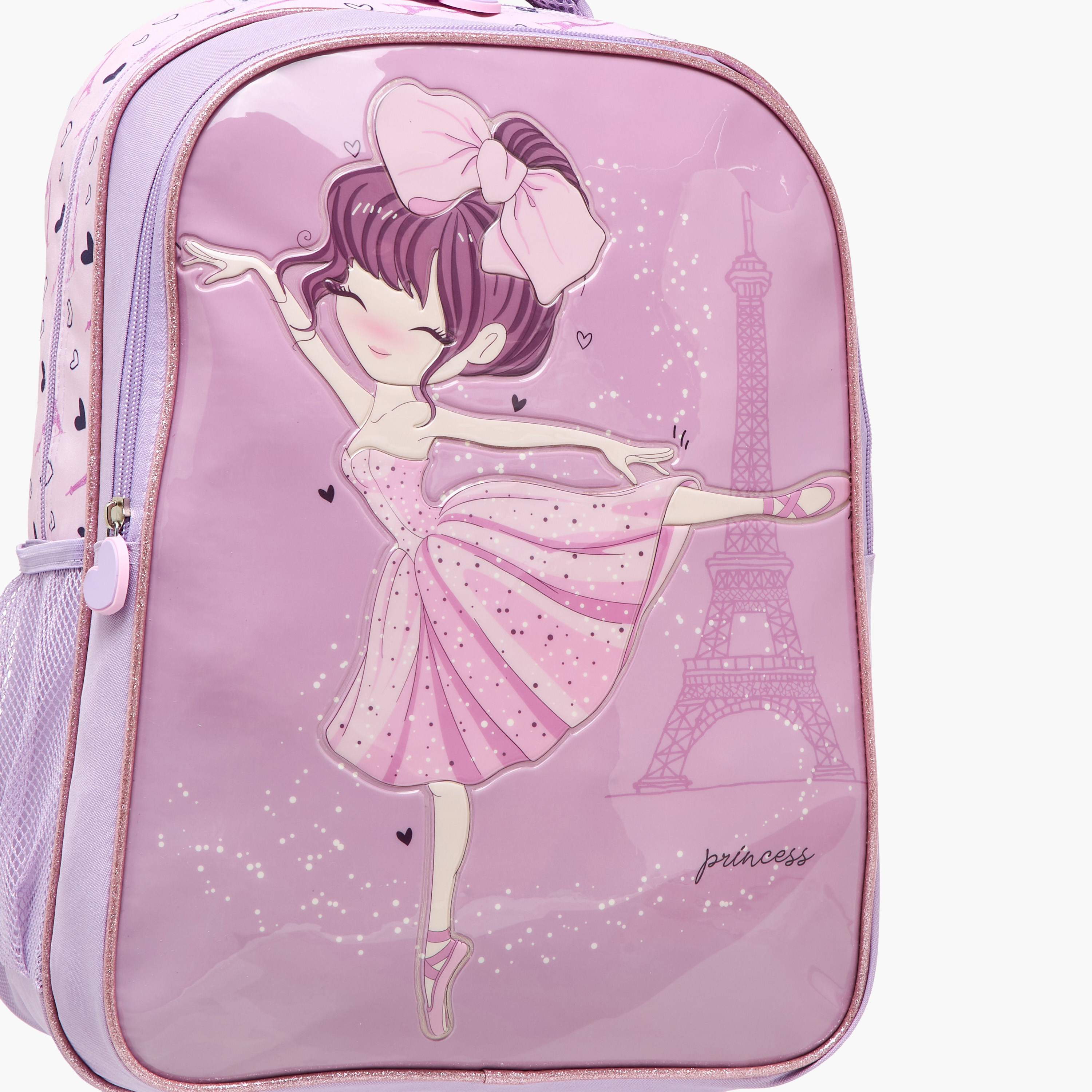 طقم شنطة ظهر ترولي 5 قطع بطبعات من جونيورز - 16 بوصة-school-bagsandbackpacks-trolleybags-image-19